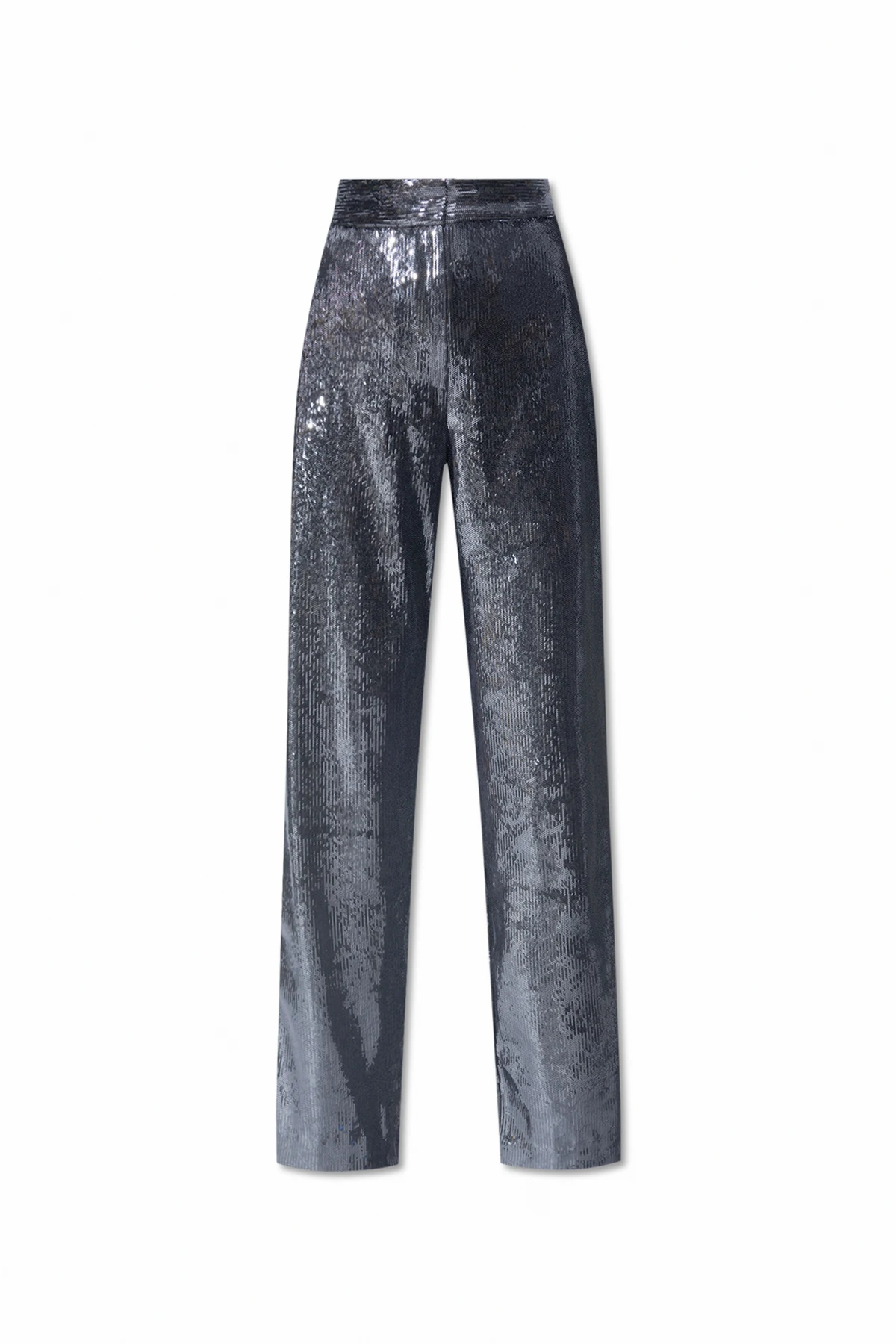 SILVER ‘Agneta’ sequinned trousers