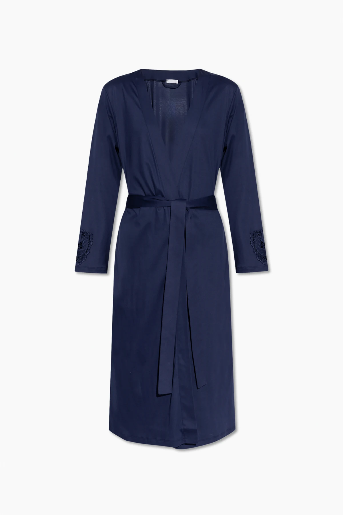 Bademantel mit Blumenmuster