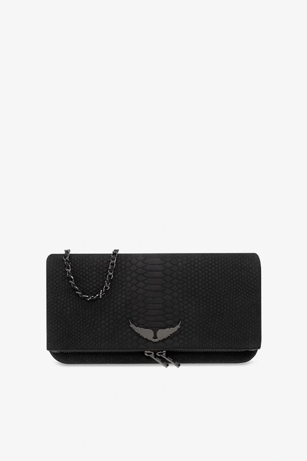 SCHWARZ Shoulder bag with logo