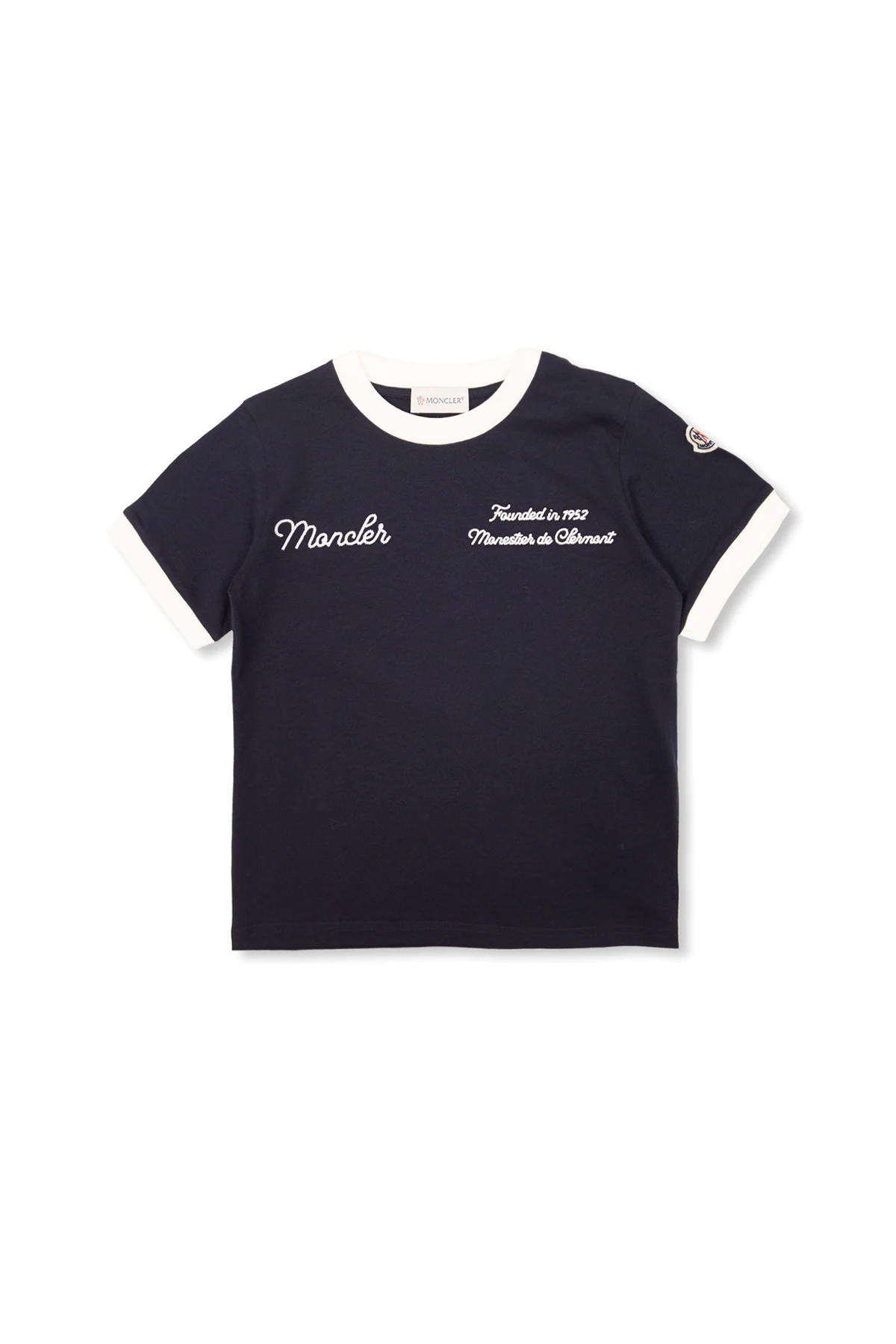 Cotton T-shirt with logo