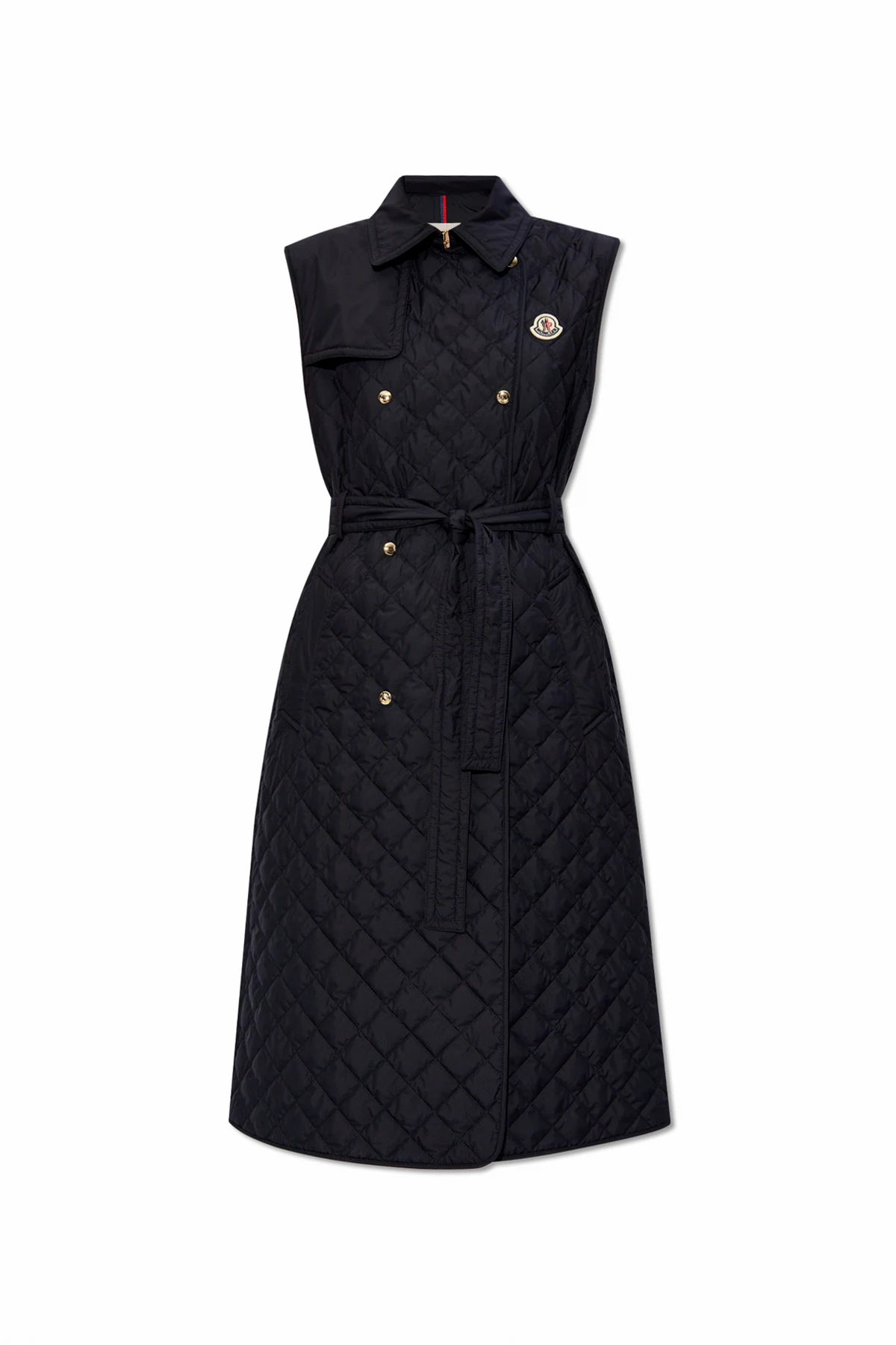 ‘Alcione’ long quilted vest