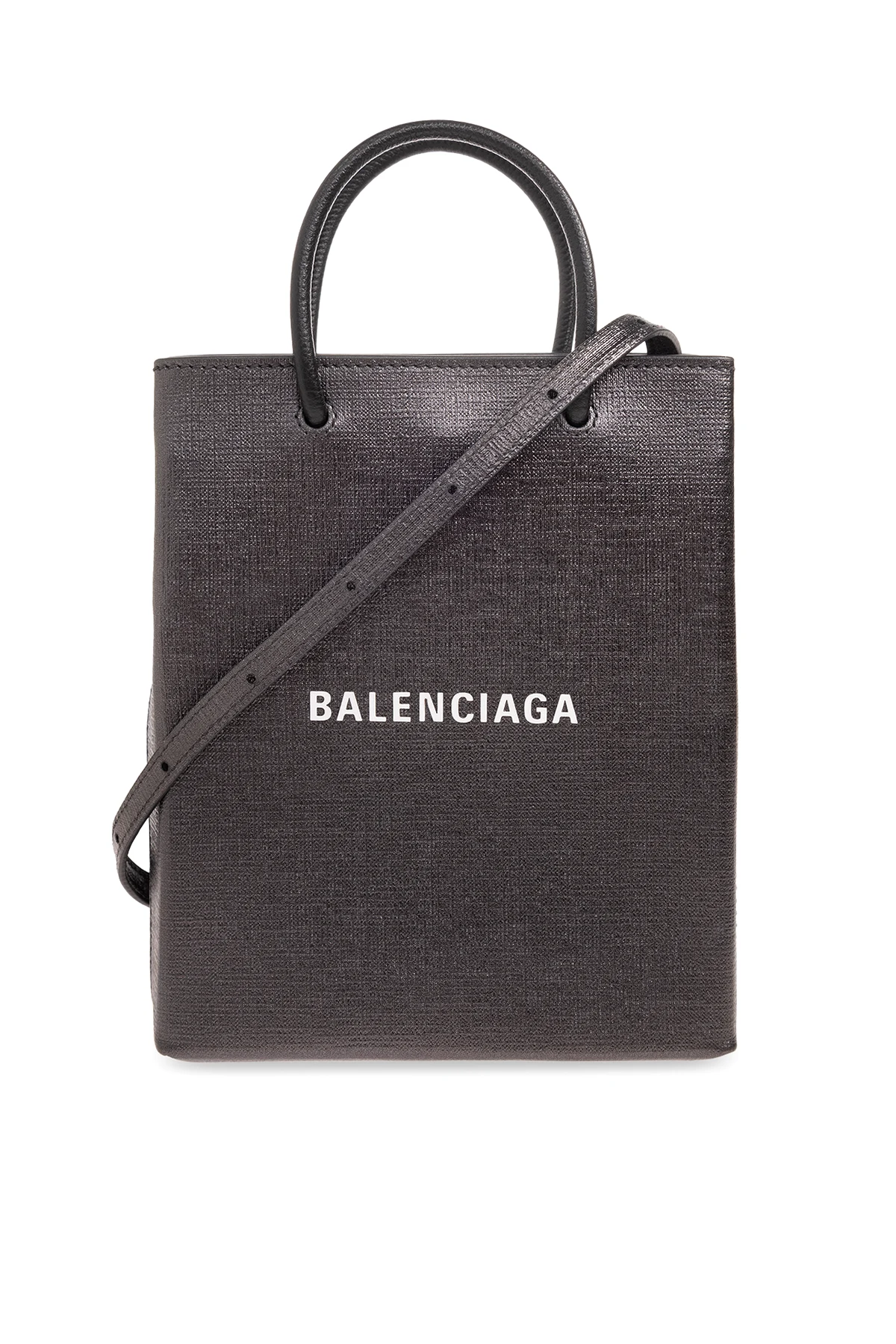 Leather shoulder bag