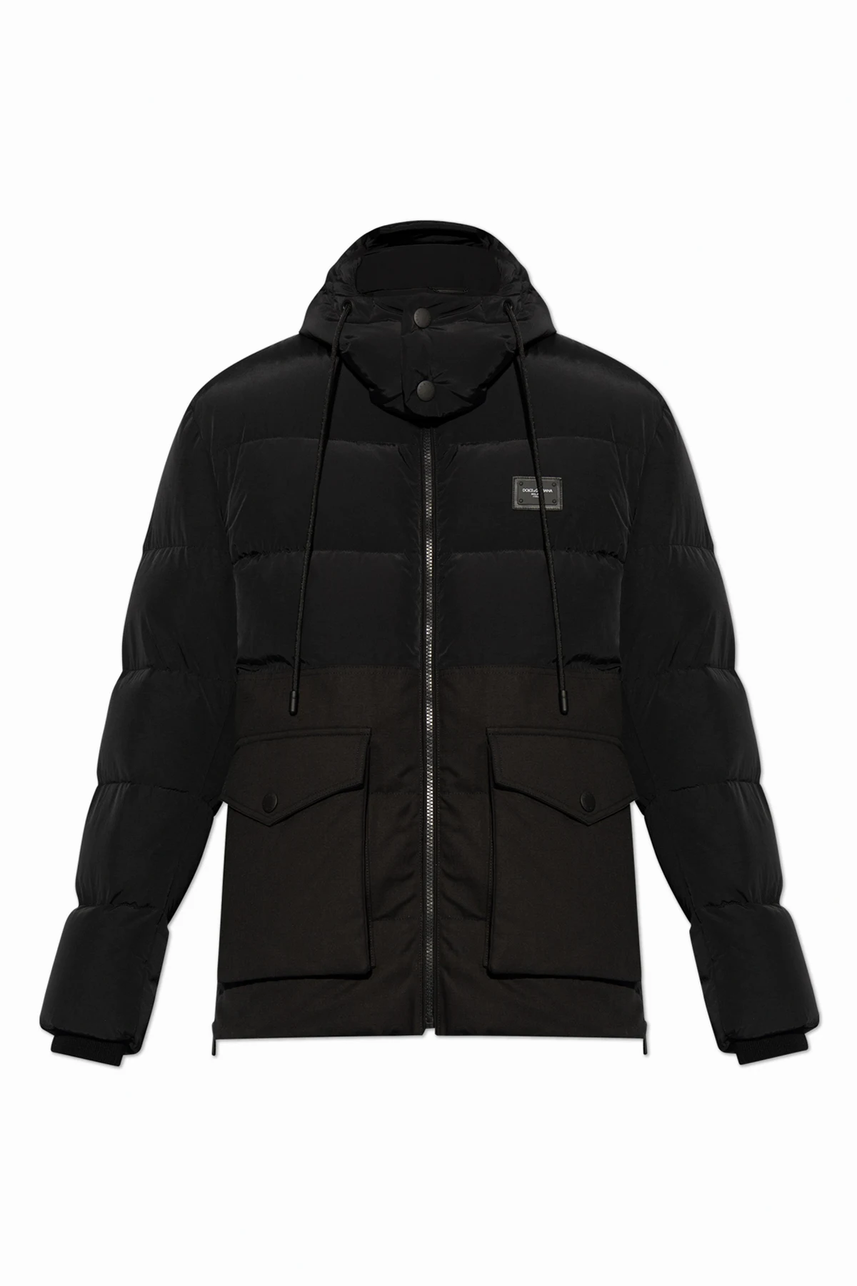 BLACK Down jacket