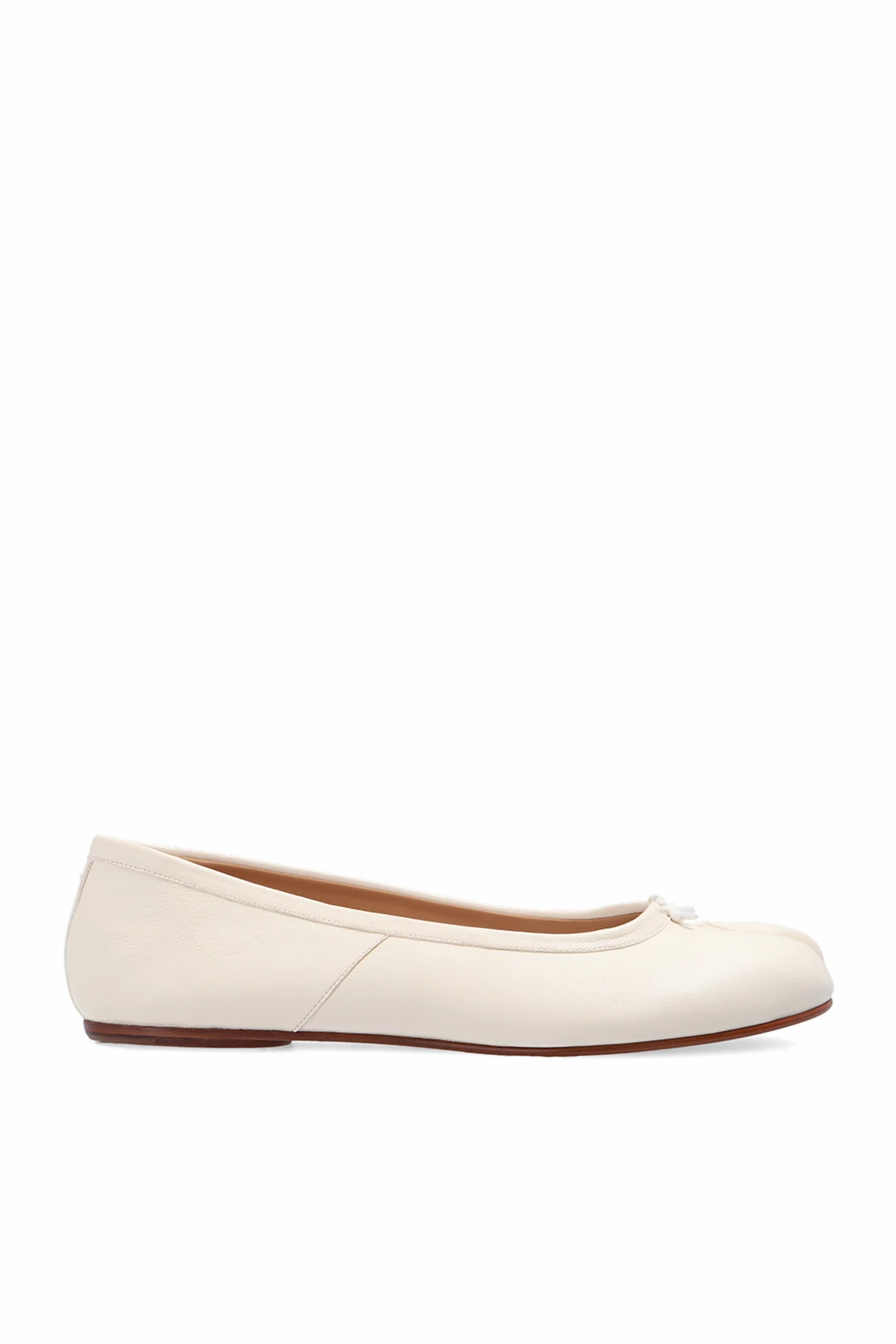 Tabi toe ballet flats