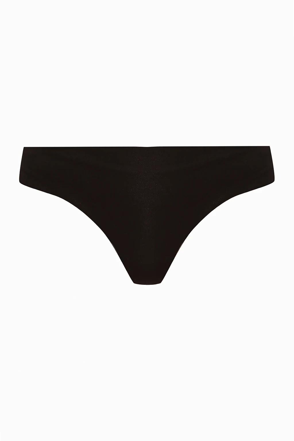 BLACK Cotton thong
