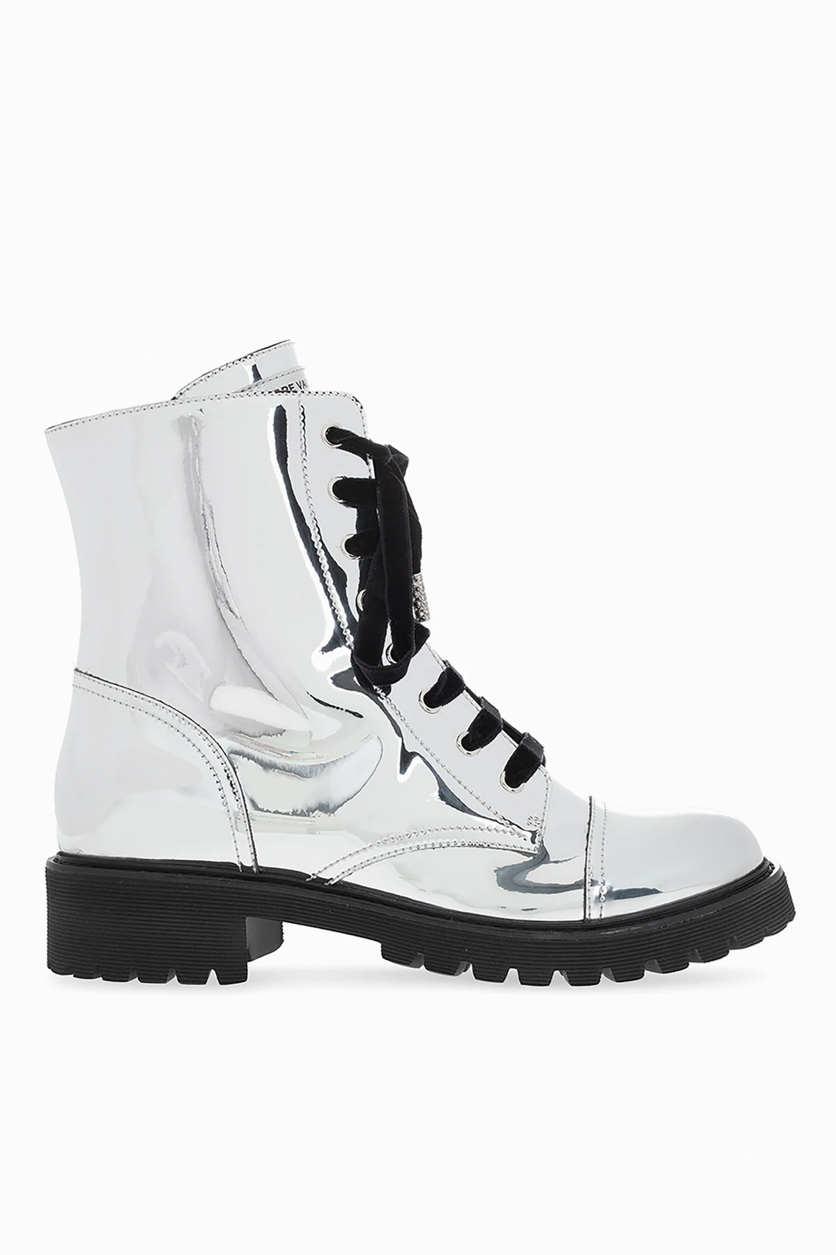 Lace-up ankle boots with logo