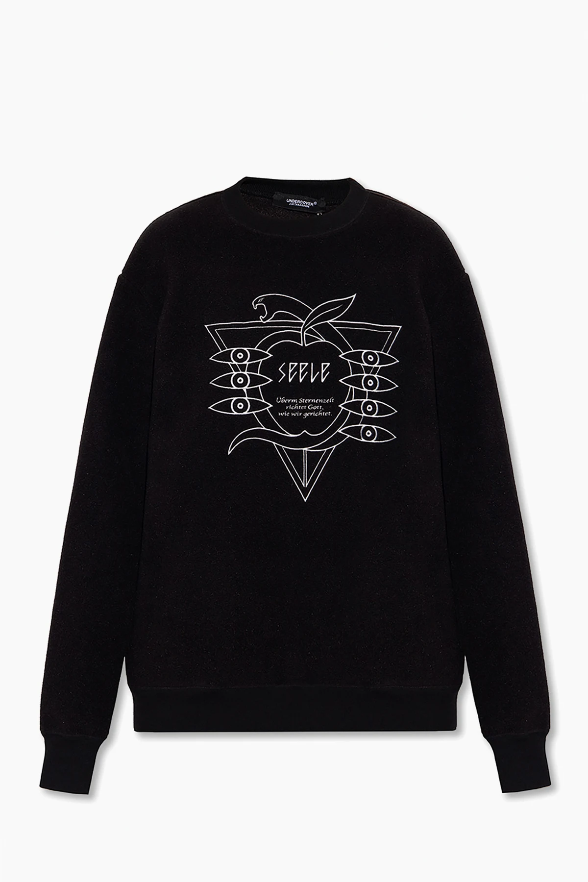 Fleece sweatshirt with zips