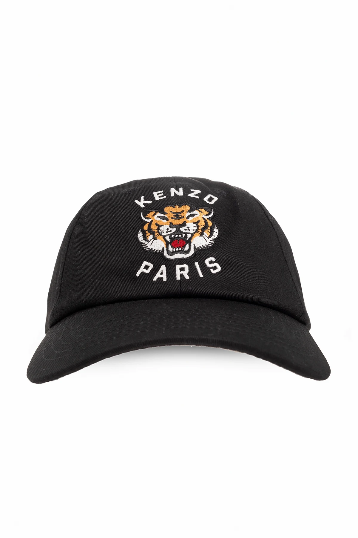 BLACK Baseball cap with logo
