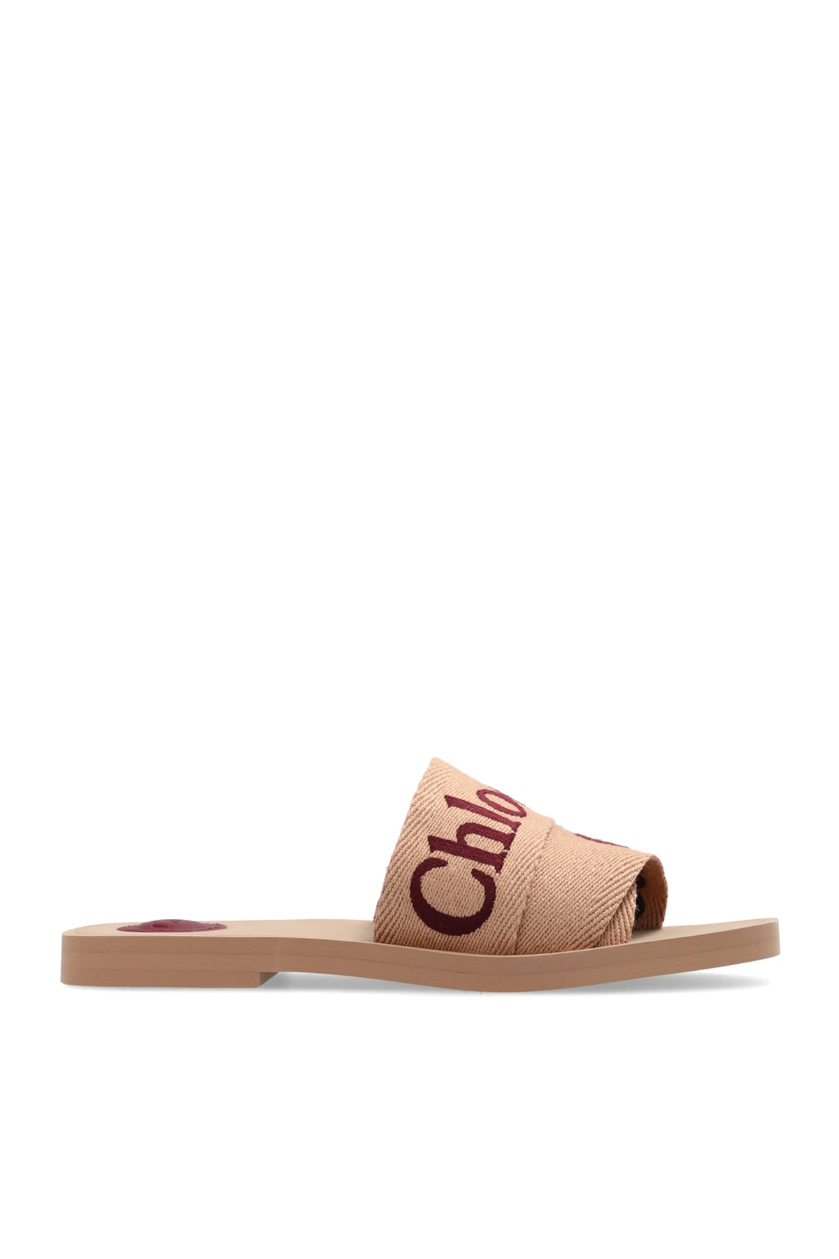 Chloé `Woody` Pantoletten