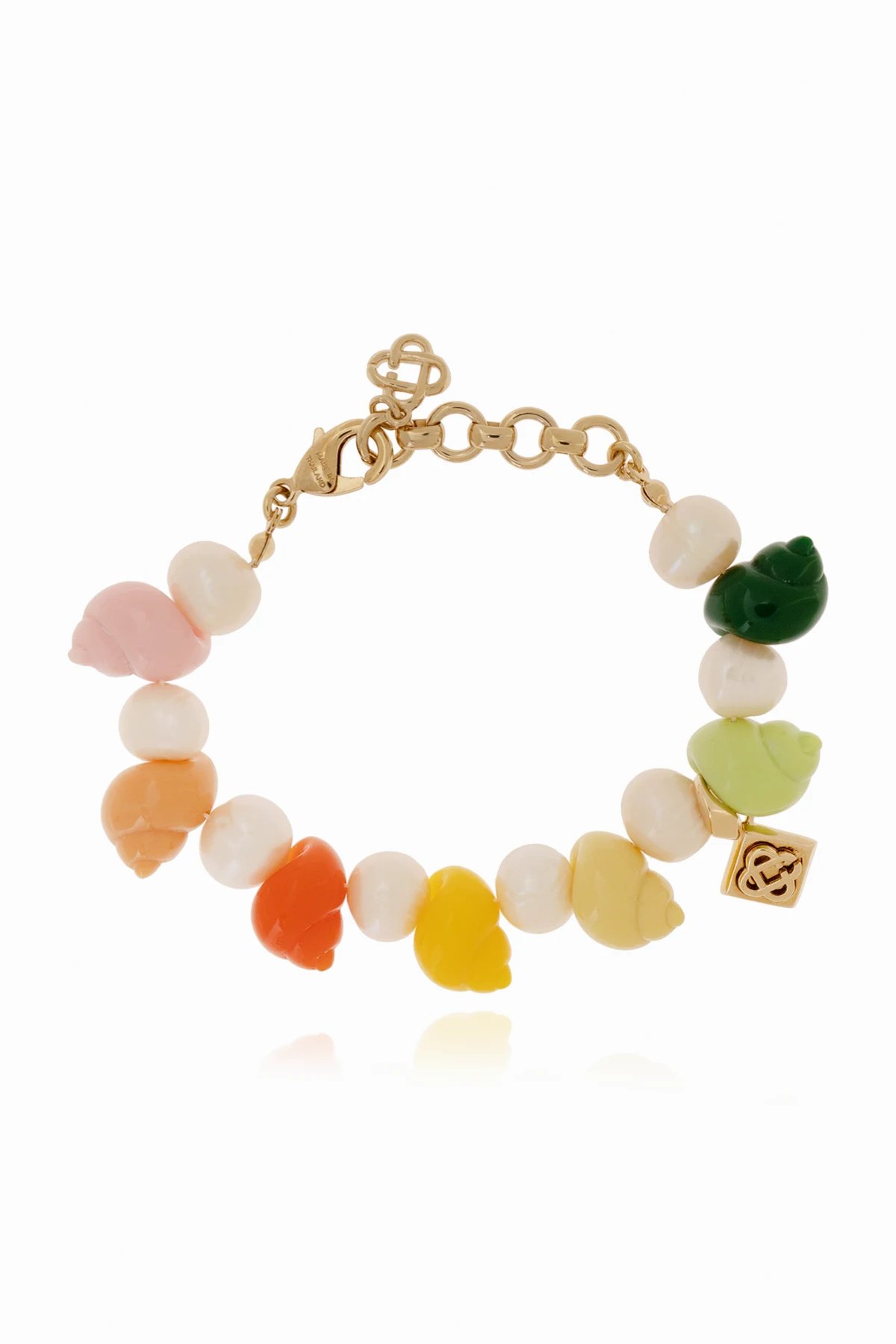 MULTICOLOUR Bracelet with shell motif