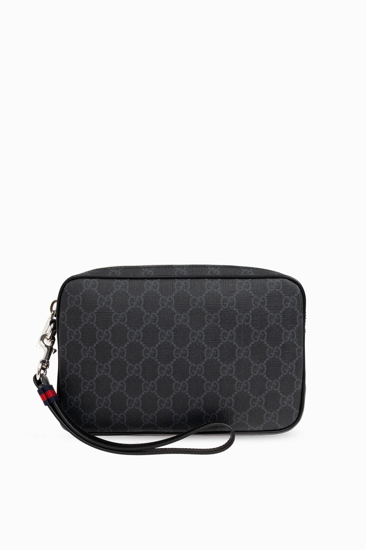 BLACK Pouch with wrist strap