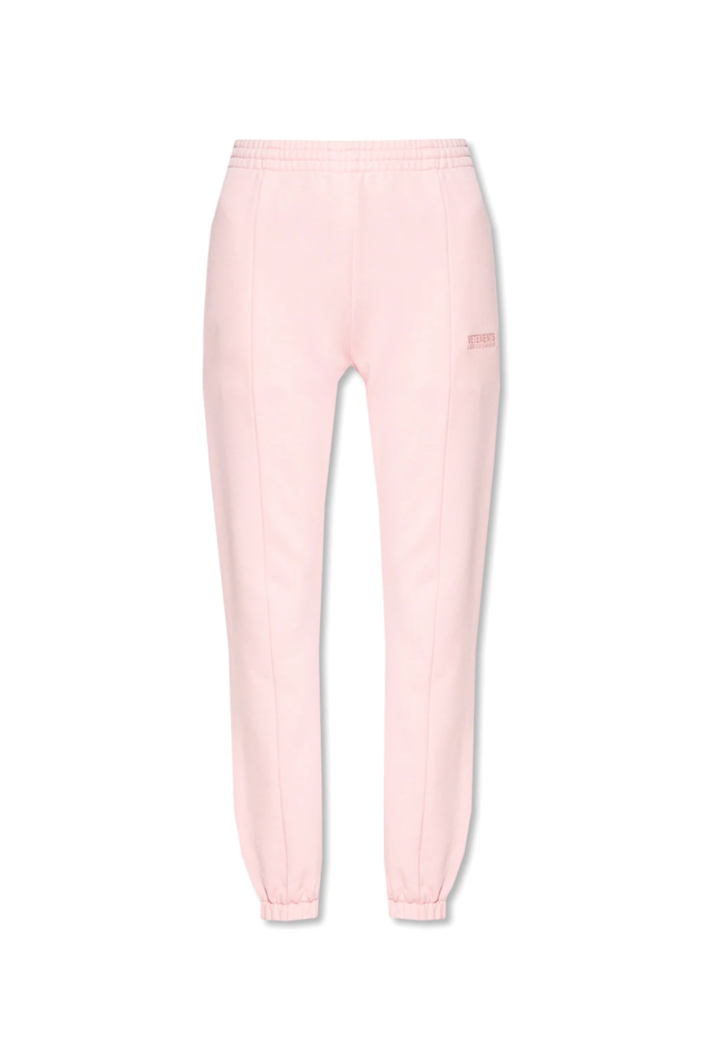 PINK Logo-embroidered sweatpants