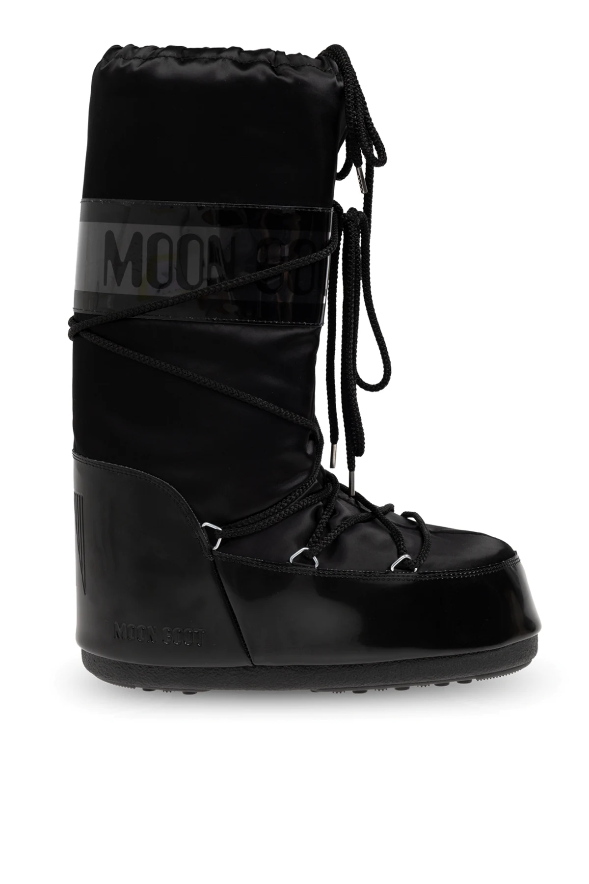 BLACK Snow boots Icon Glance