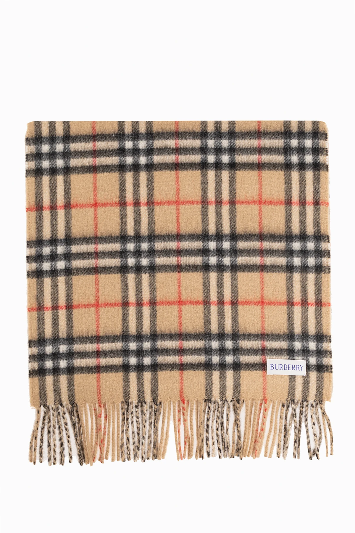 beige Wool scarf