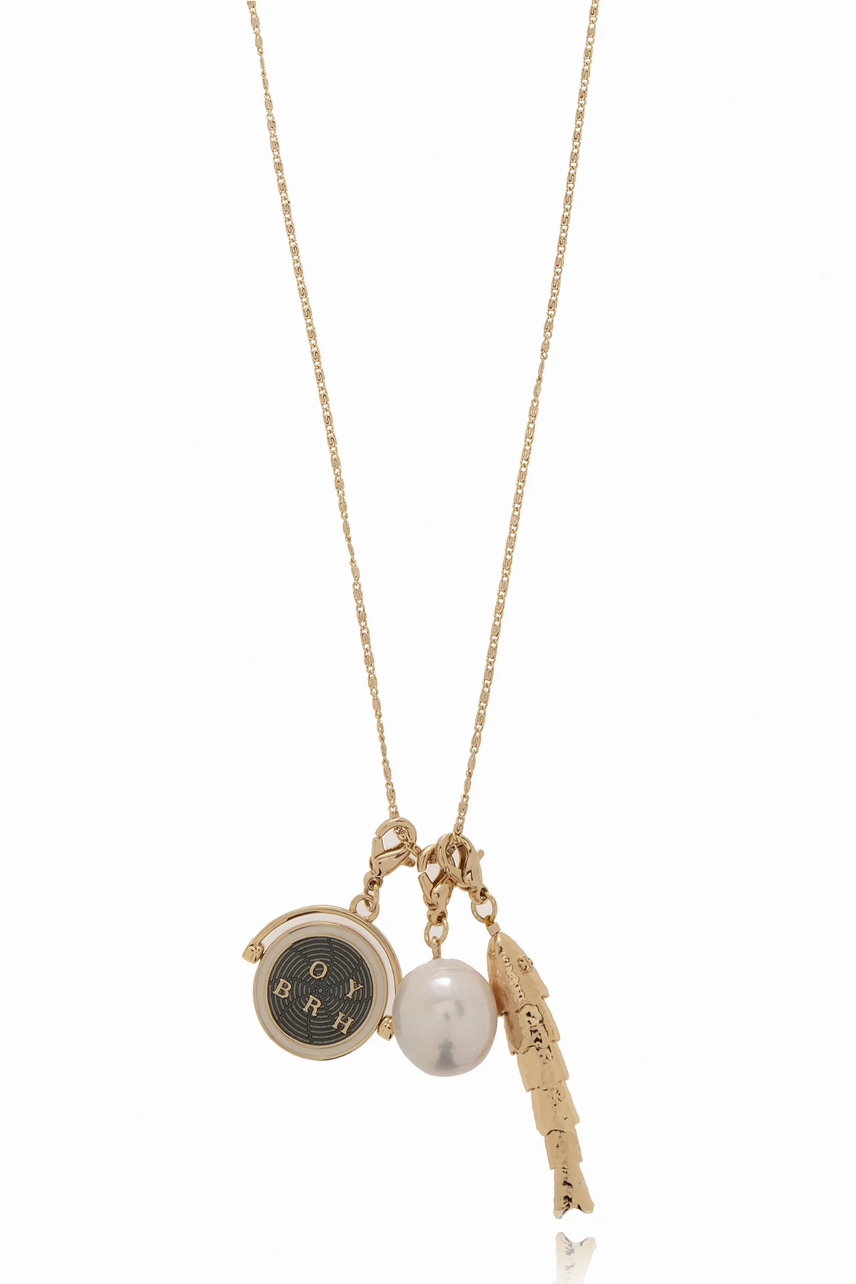 GOLD Necklace with charms