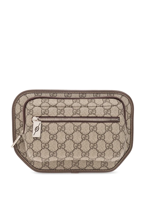 BEIGE Belt bag from ‘GG Supreme’ canvas