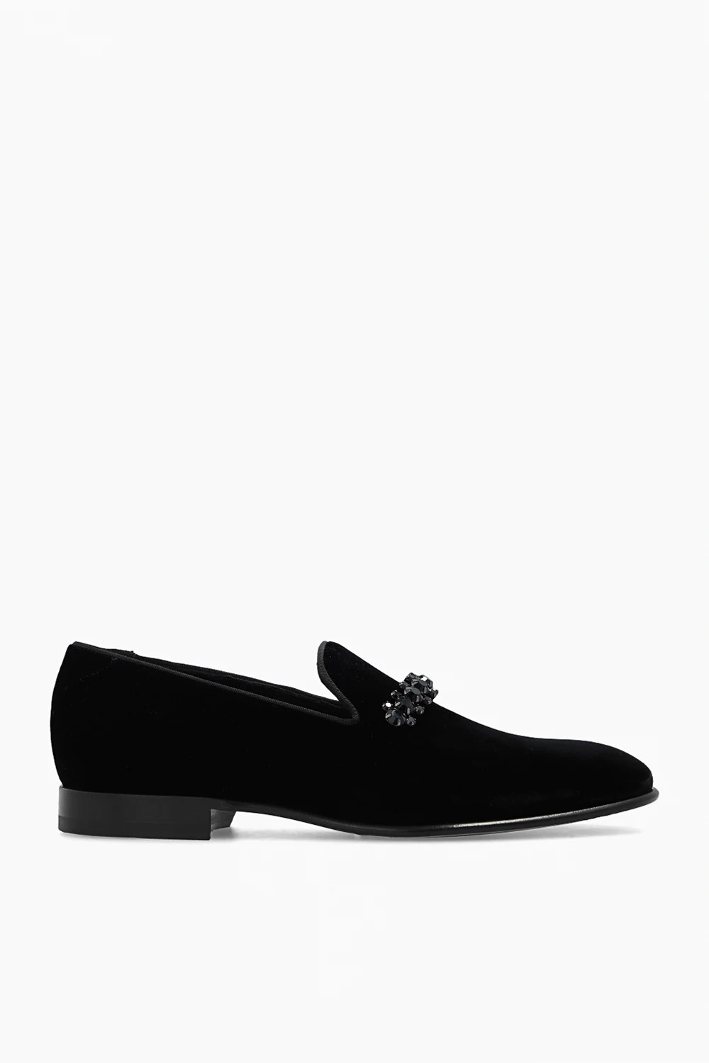 Aksamitne buty ‘Thame’ typu ‘loafers’