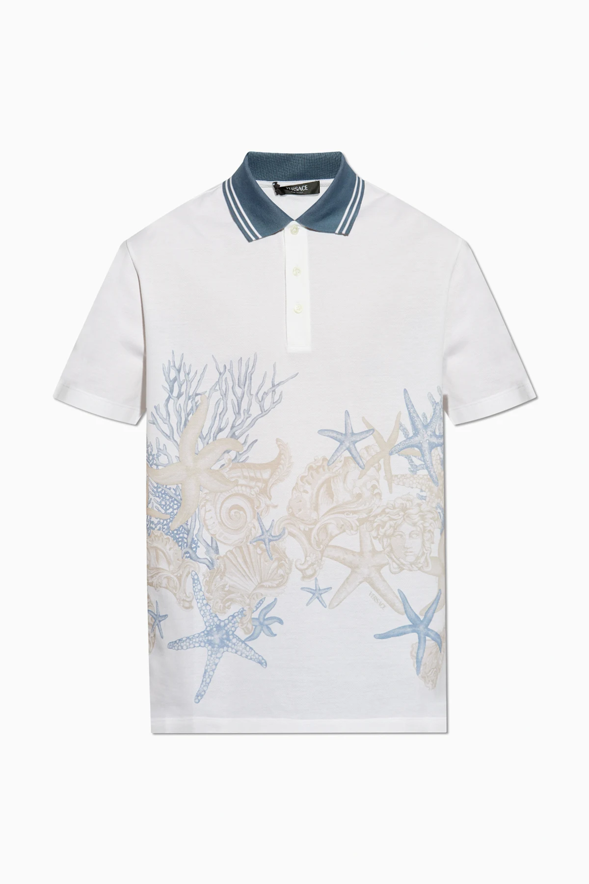 WHITE Polo with logo