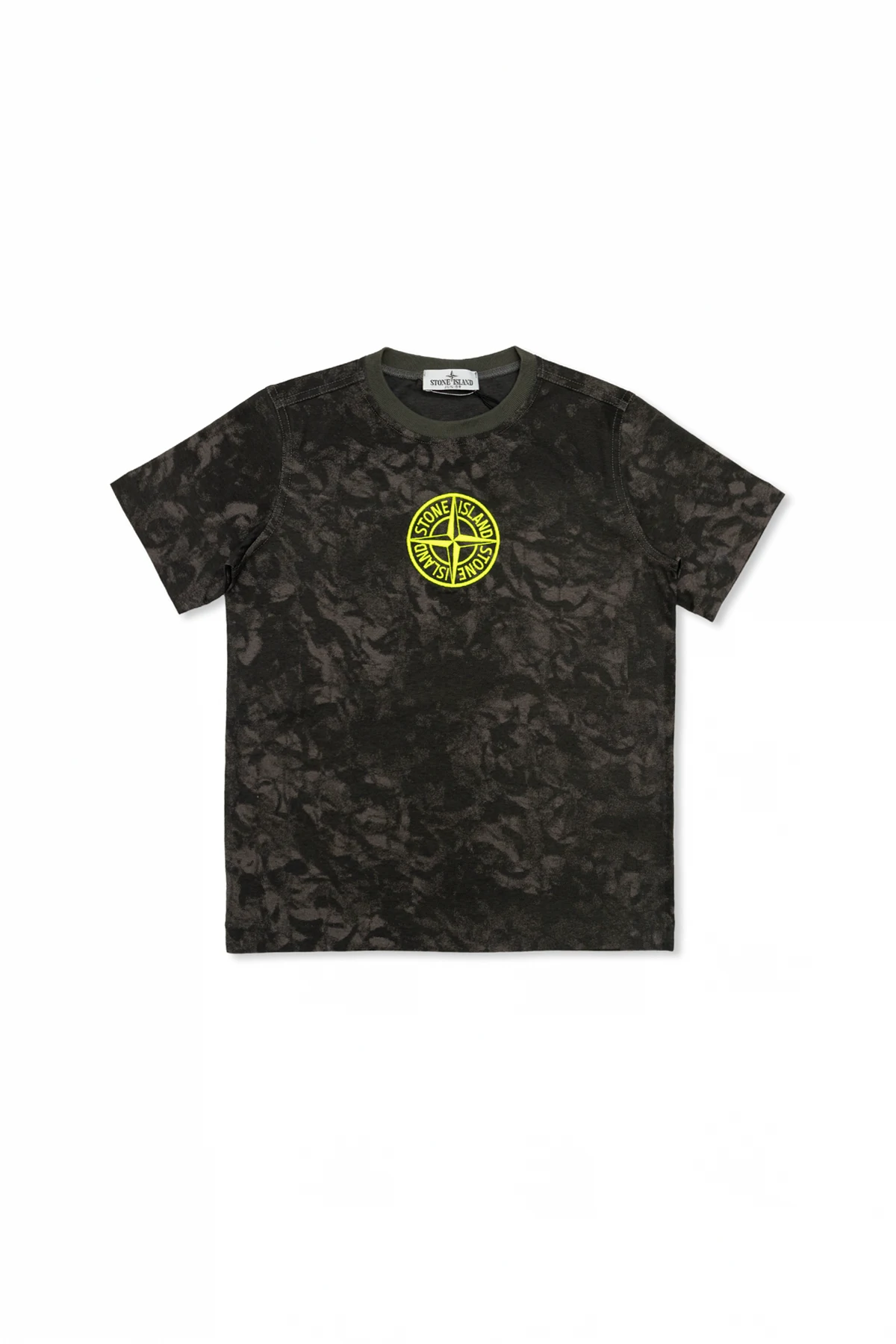 GREY T-shirt with embroidered logo