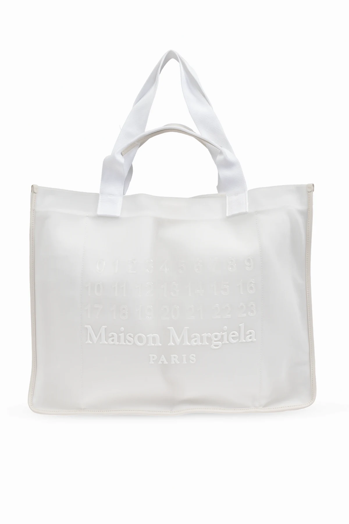 WHITE Bag Cabas Large in shopper style