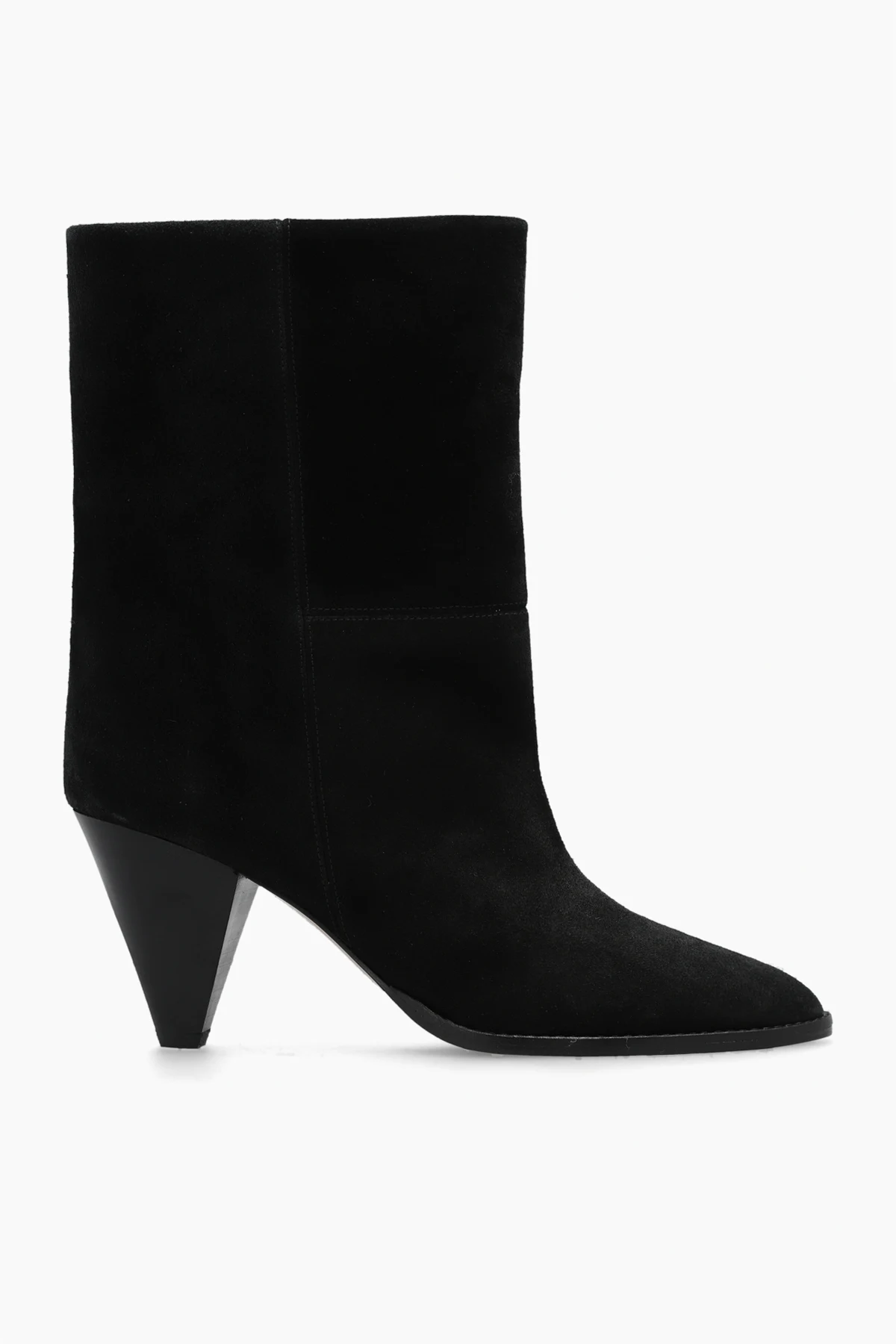‘Rouxa’ suede heeled ankle boots