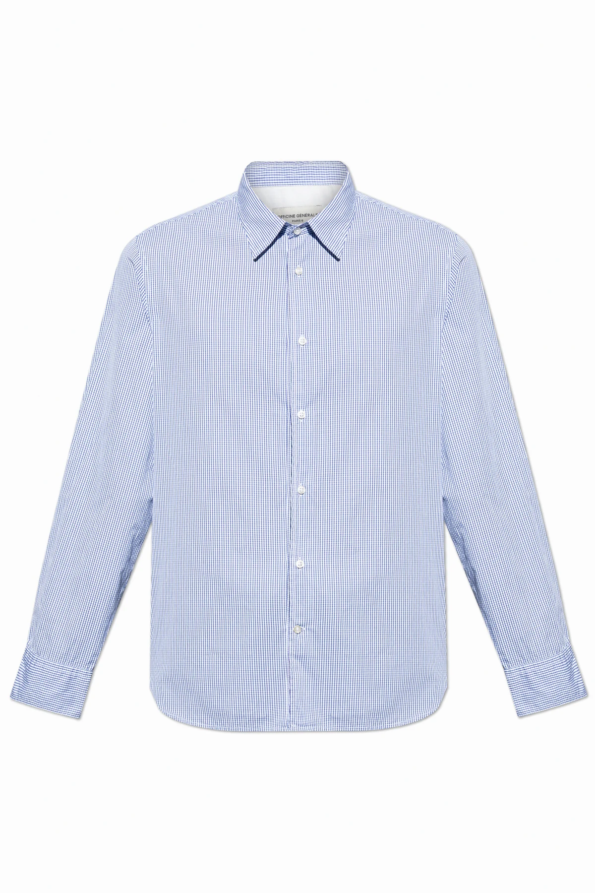 Koszula ze wzorem w kratę