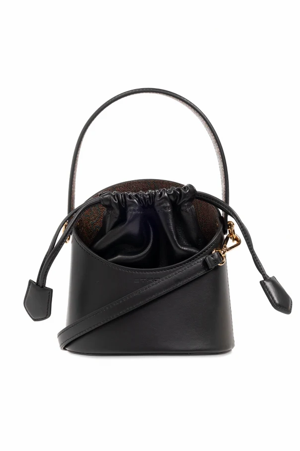 BLACK ‘Secchiello Small’ shoulder bag