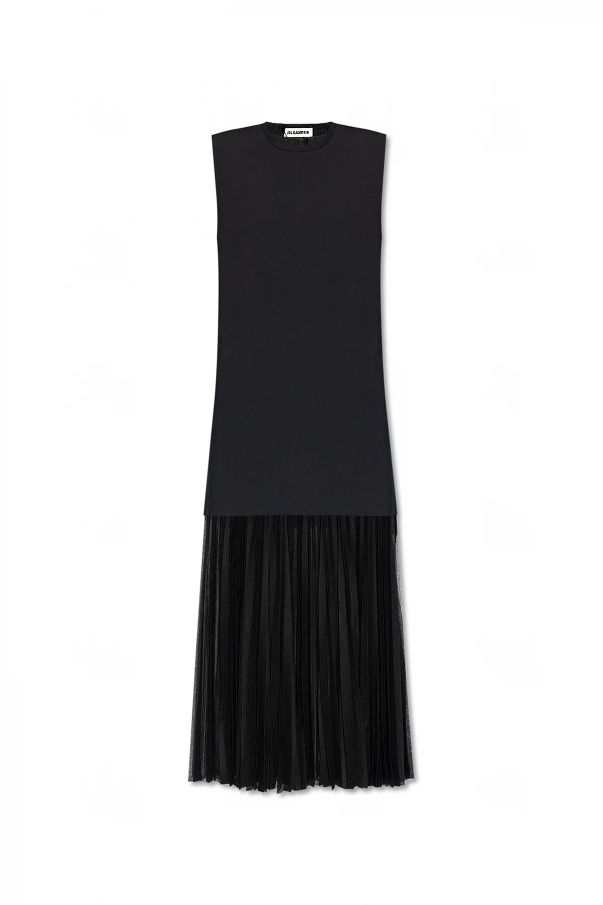 Kleid mit dekorativem Abschluss