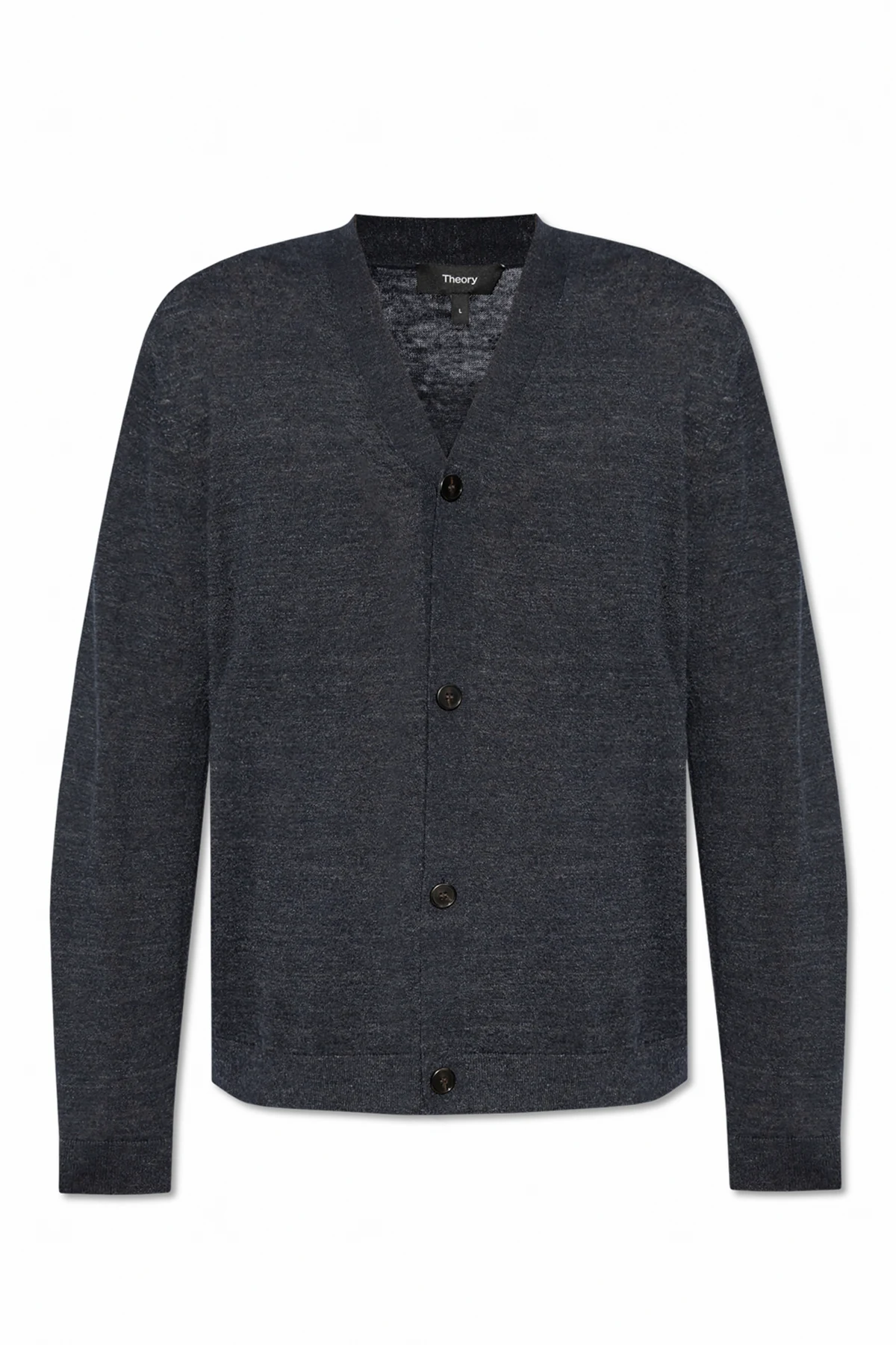 NAVY BLUE Buttoned cardigan