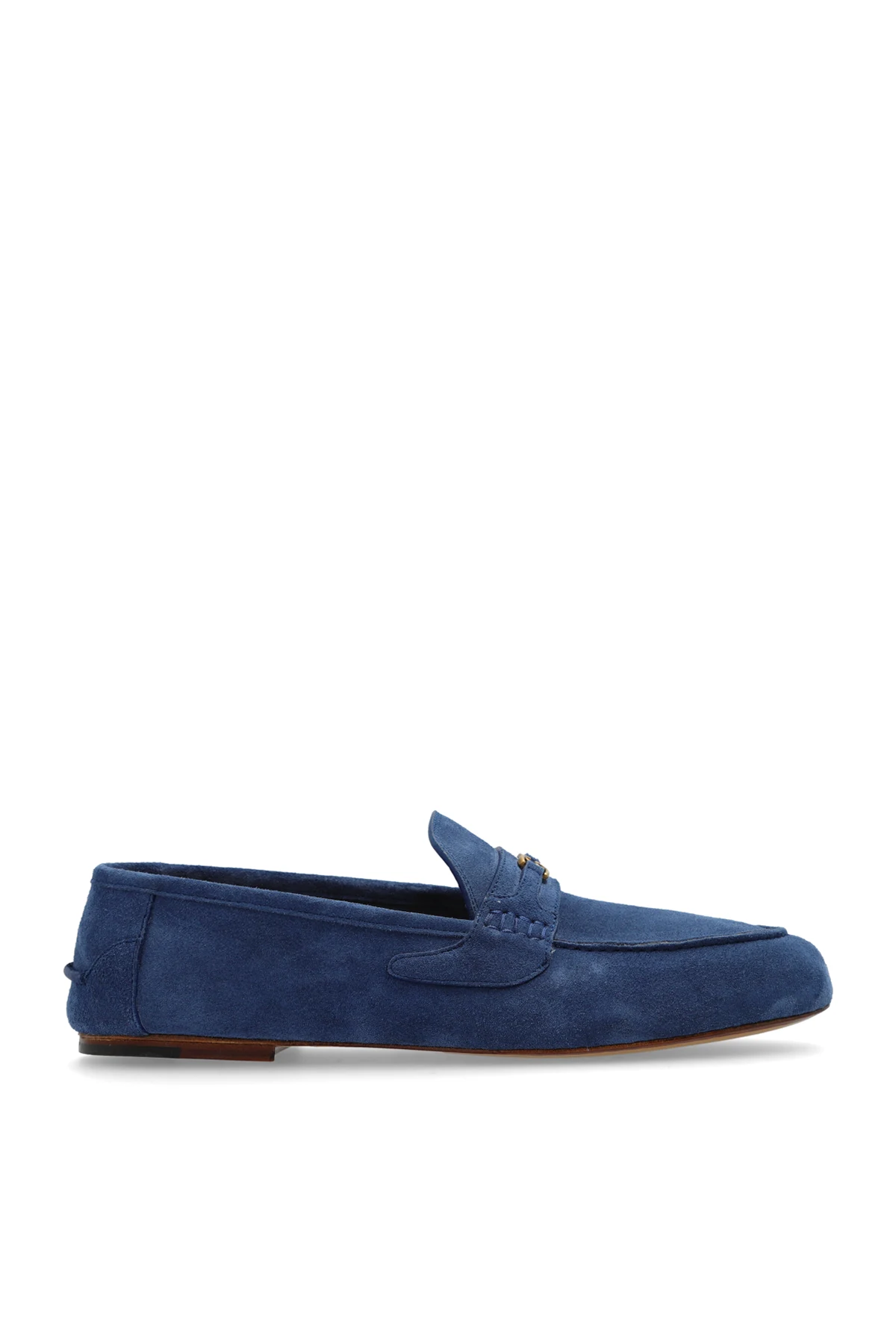 NIEBIESKI Zamszowe buty typu ‘loafers’