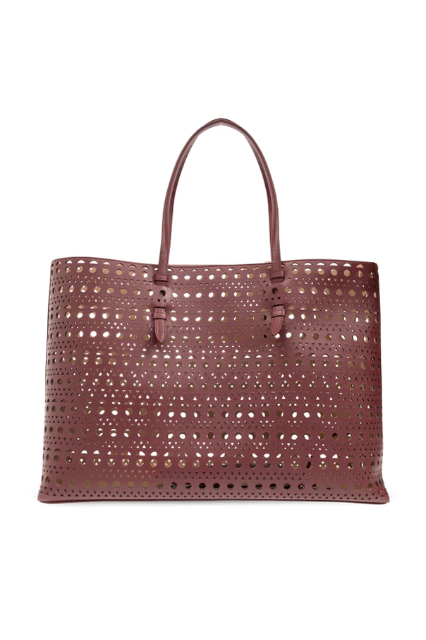 BURGUNDER ‘Mina 44’ shopper bag