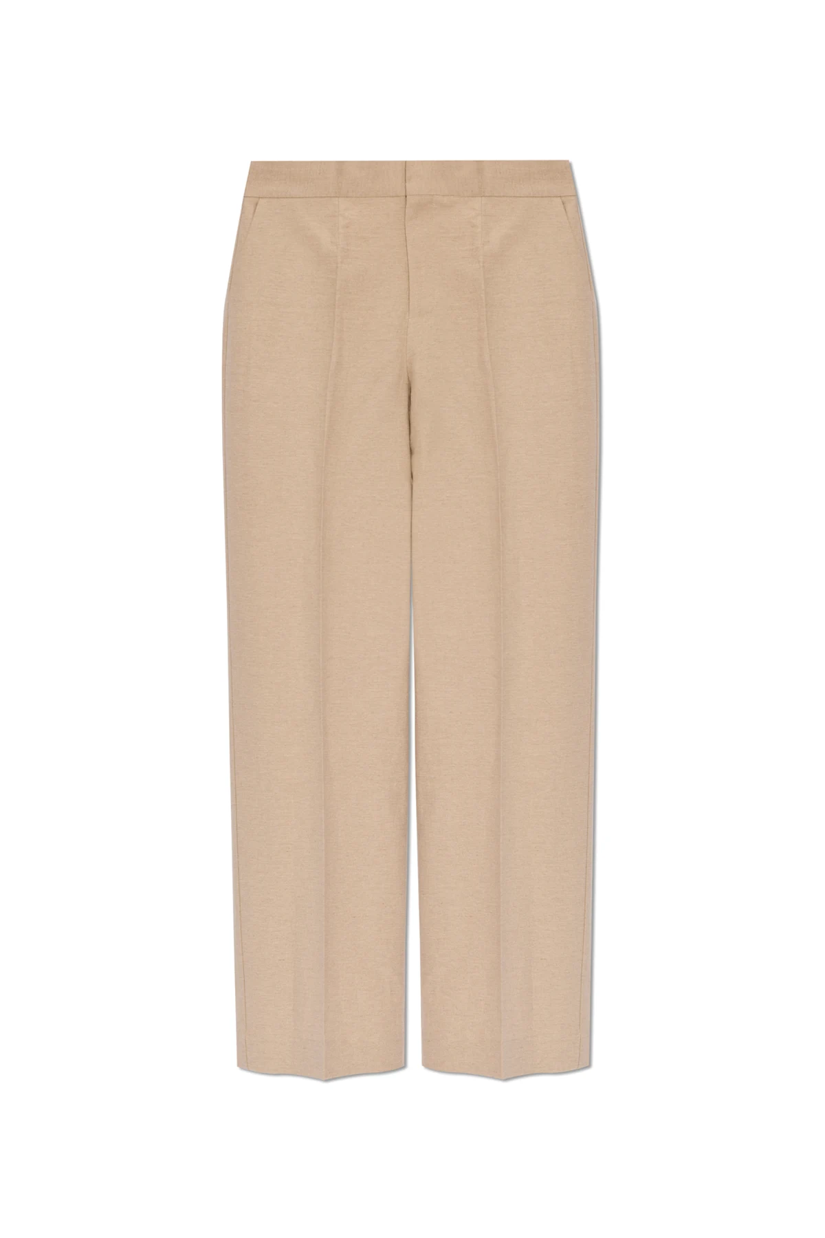 BEIGE Hosen mit Falte 'Dene'