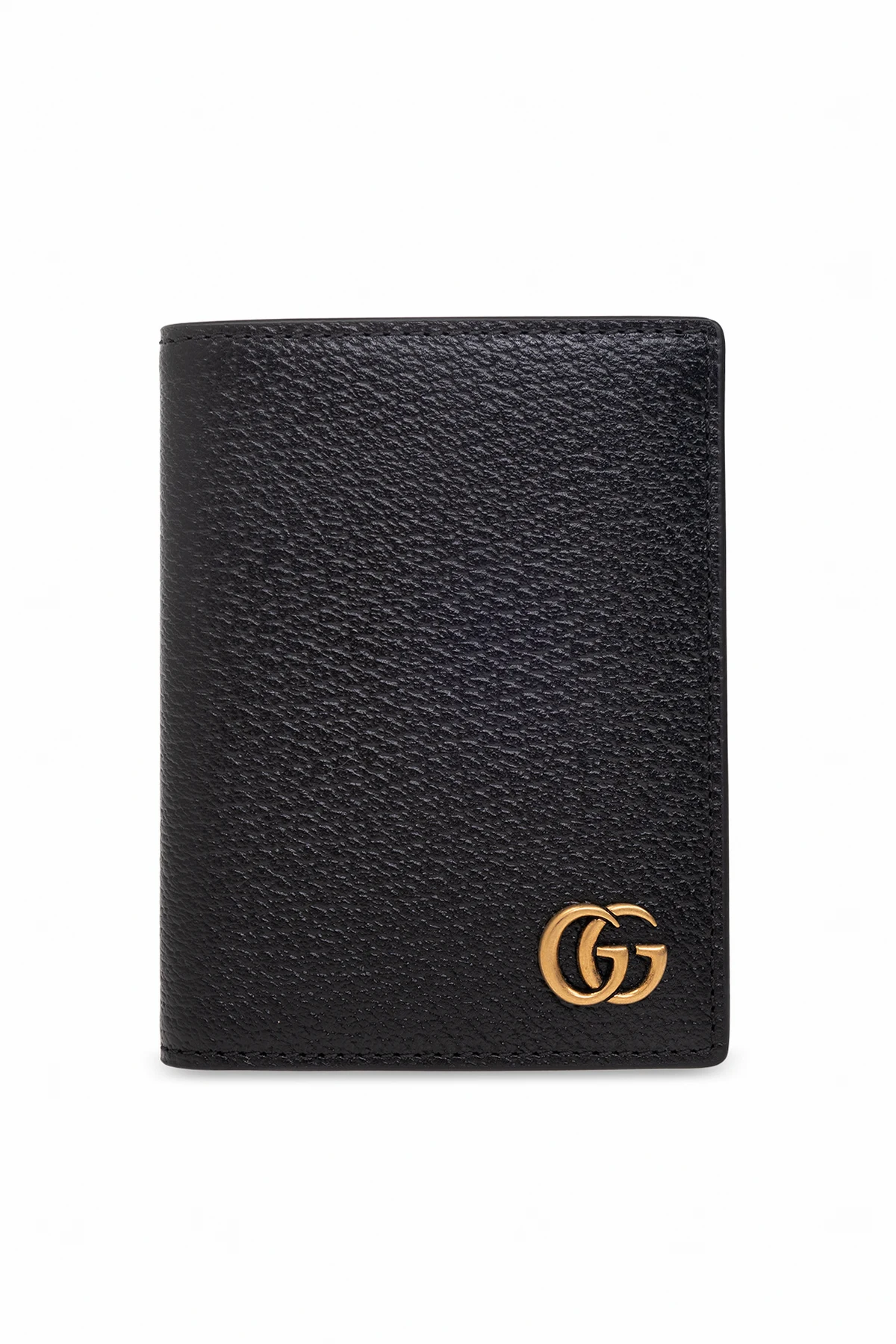 Leather folding wallet