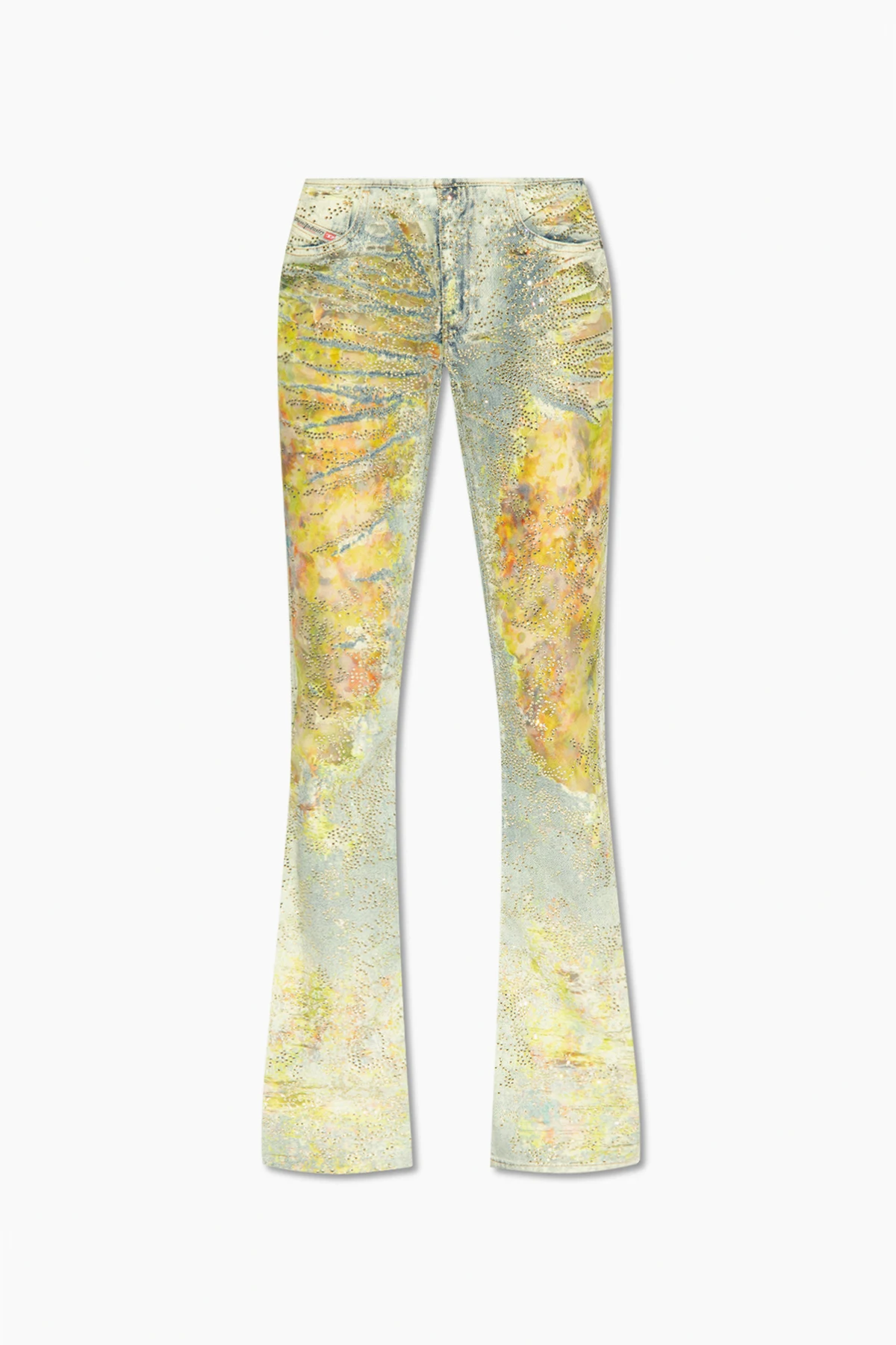 light blue ‘D-SHARK-FSE’ jeans