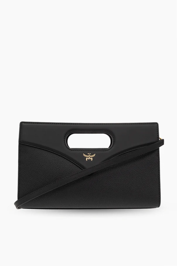 BLACK Leather shoulder bag