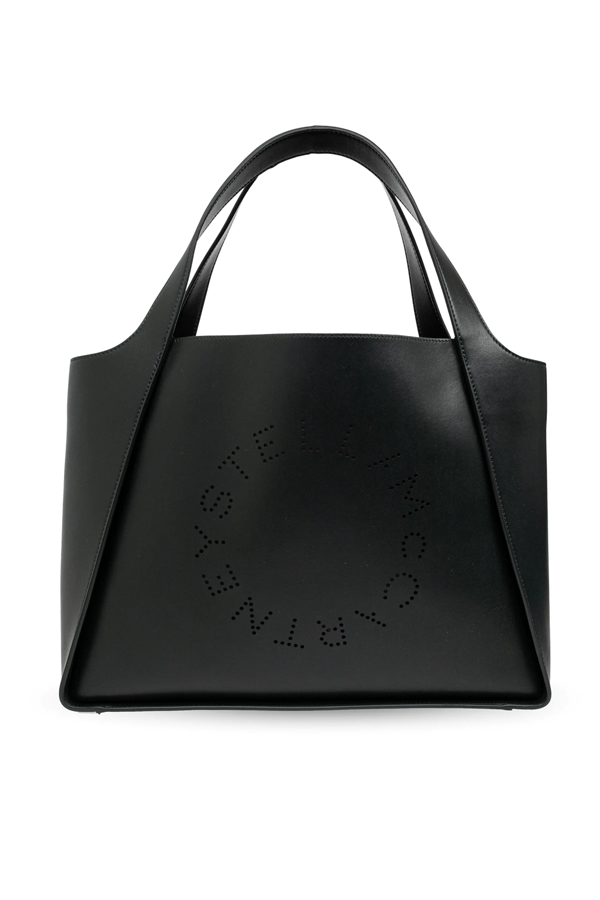 GREEN Stella McCartney `Logo` Shopper Bag