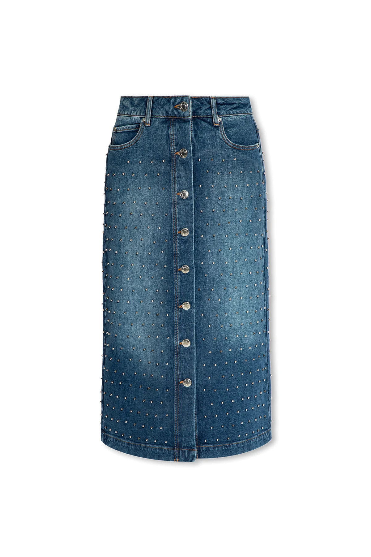 ‘Lally’ denim skirt
