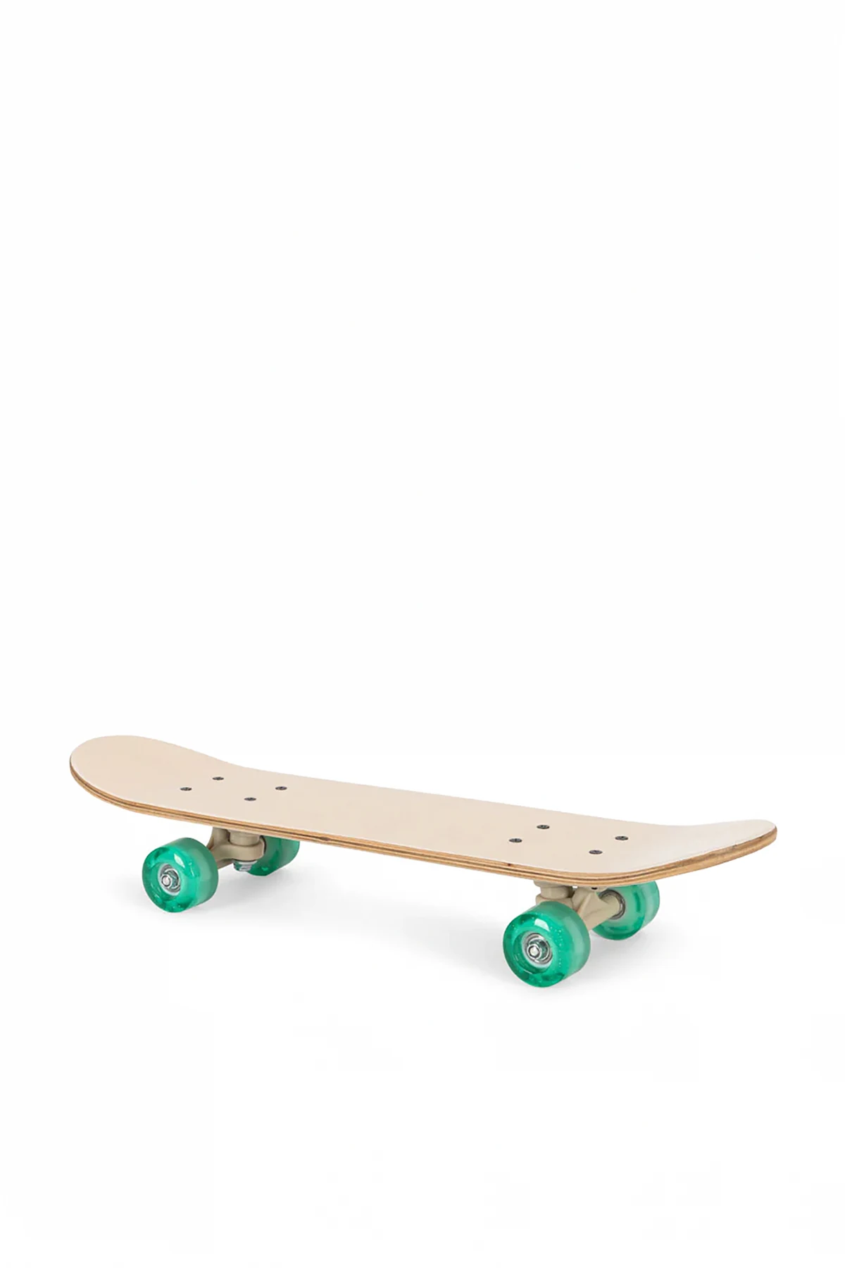 cream Printed skateboard