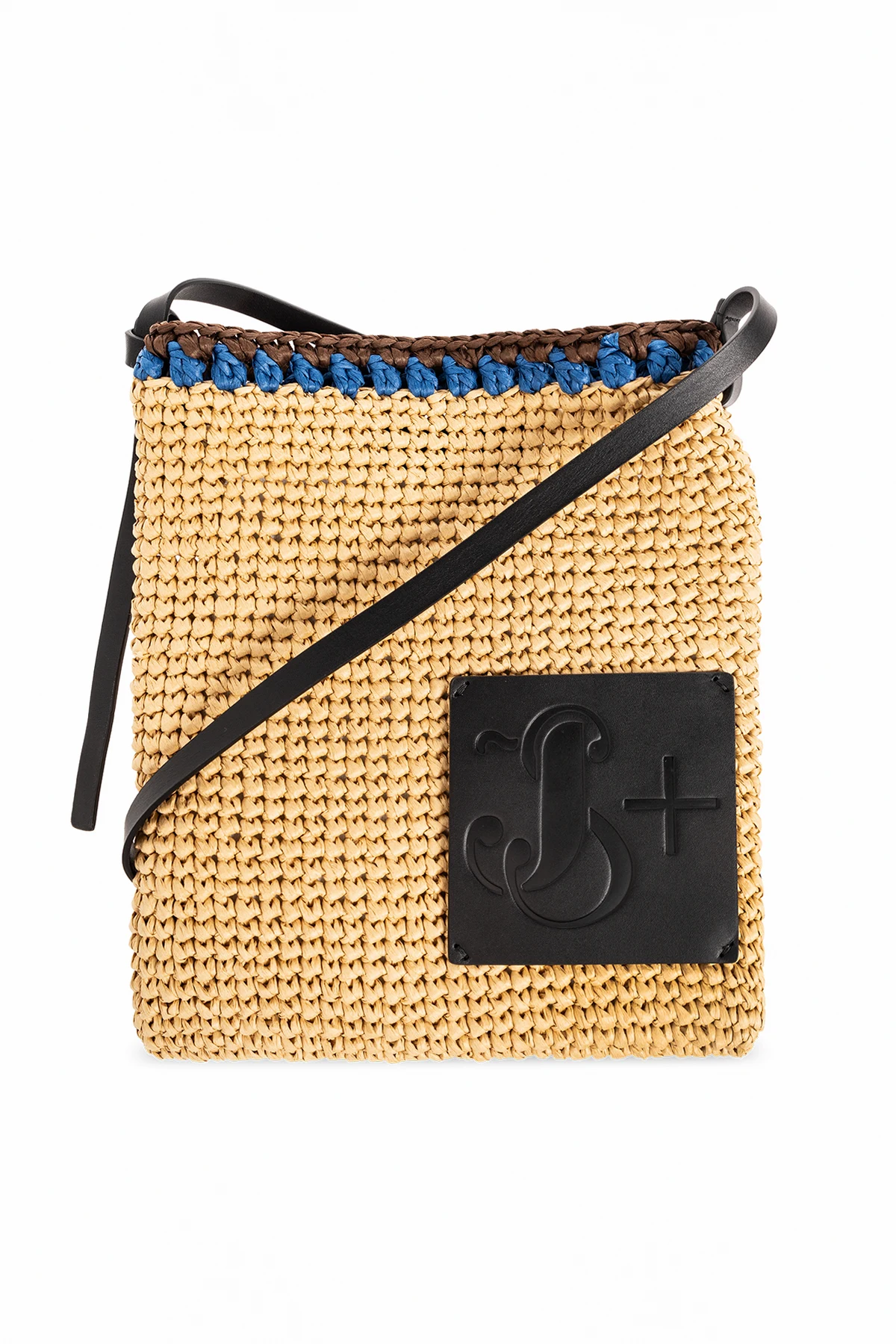 Woven shoulder bag