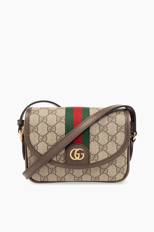 beżowy Torba na ramię ‘Ophidia GG Mini’