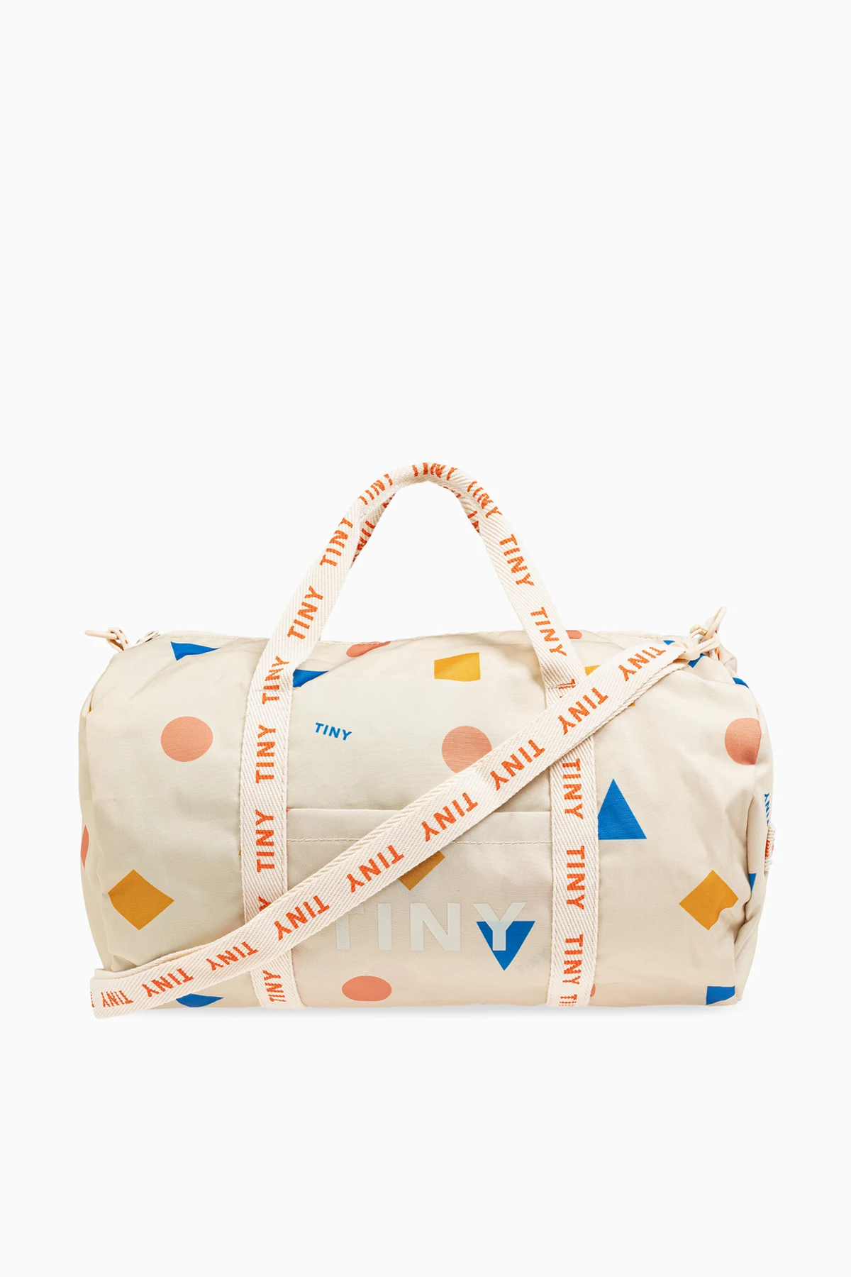 Torba podręczna z geometrycznym nadrukiem