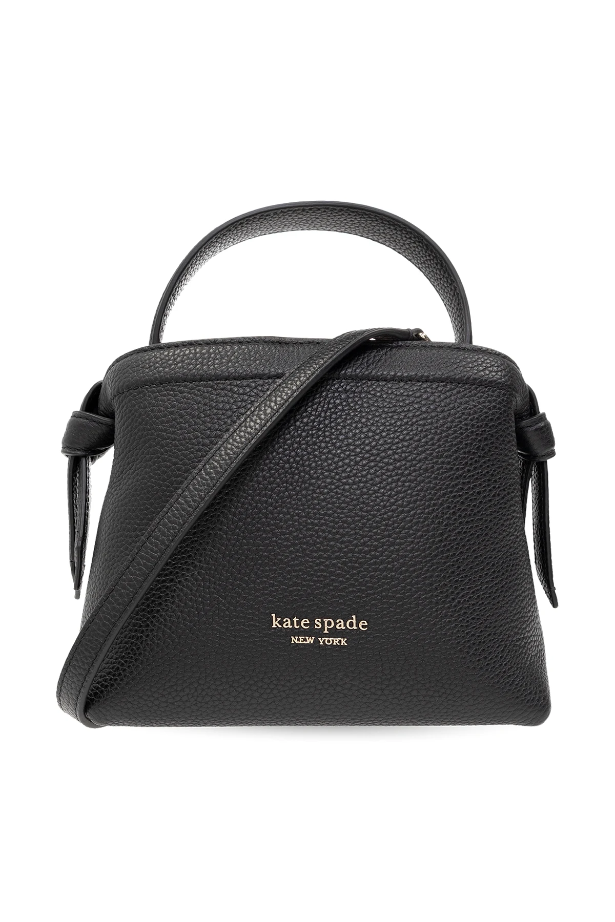 BLACK ‘Knott Mini’ shoulder bag