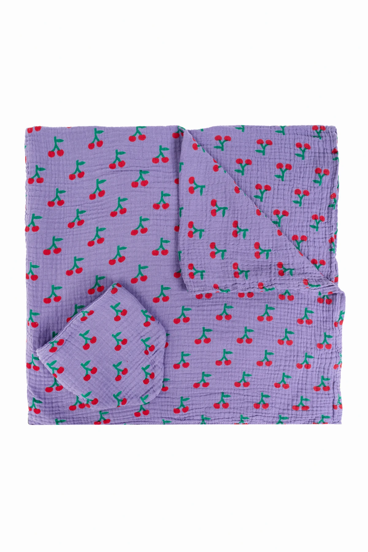 Musselin-Set: Lätzchen und Decke