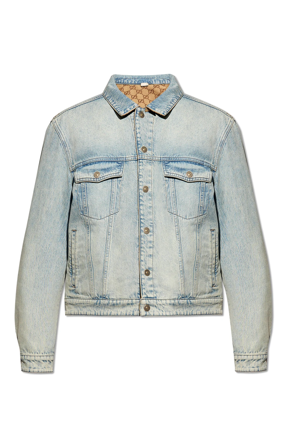 Reversible denim jacket