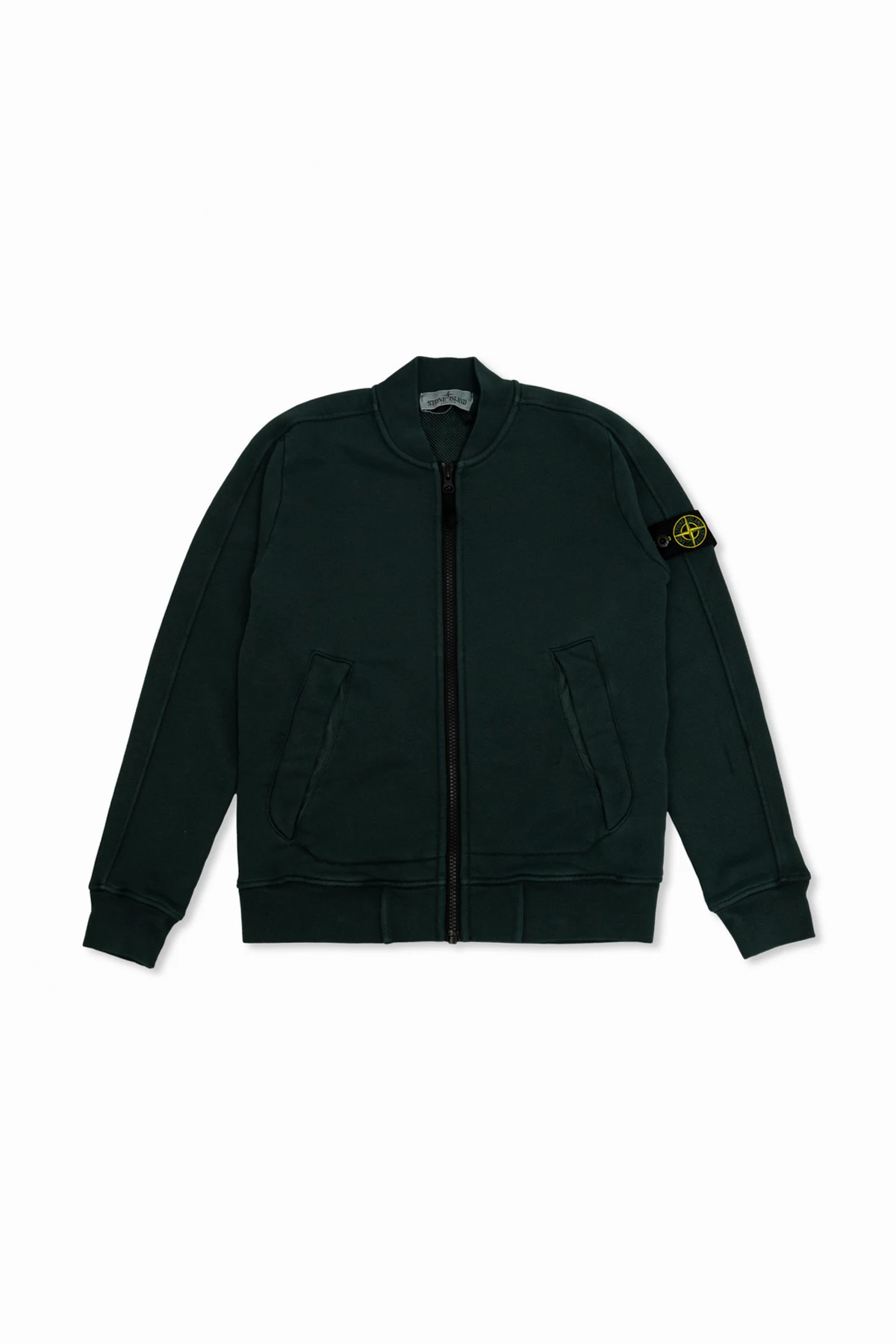 GREEN Zip-up sweatshirt