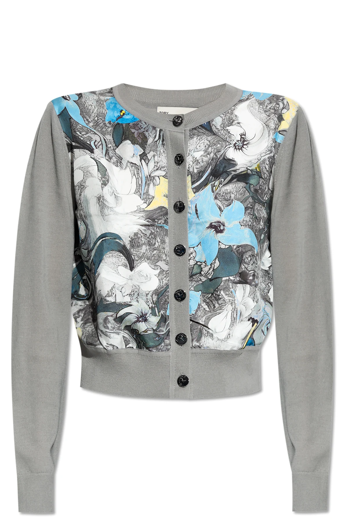 Cardigan mit Blumenmuster
