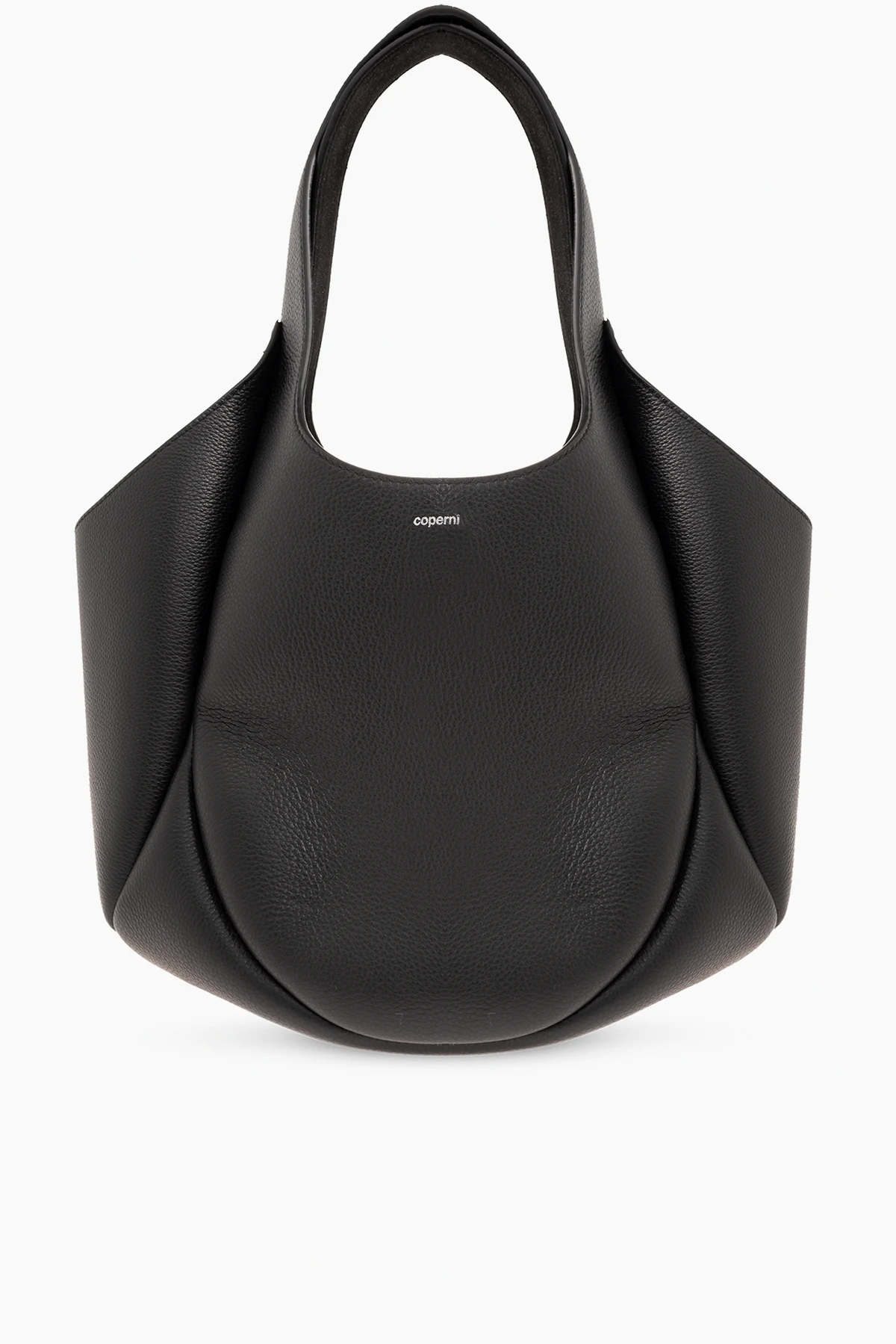 ‘Swipe’ leather shopper bag