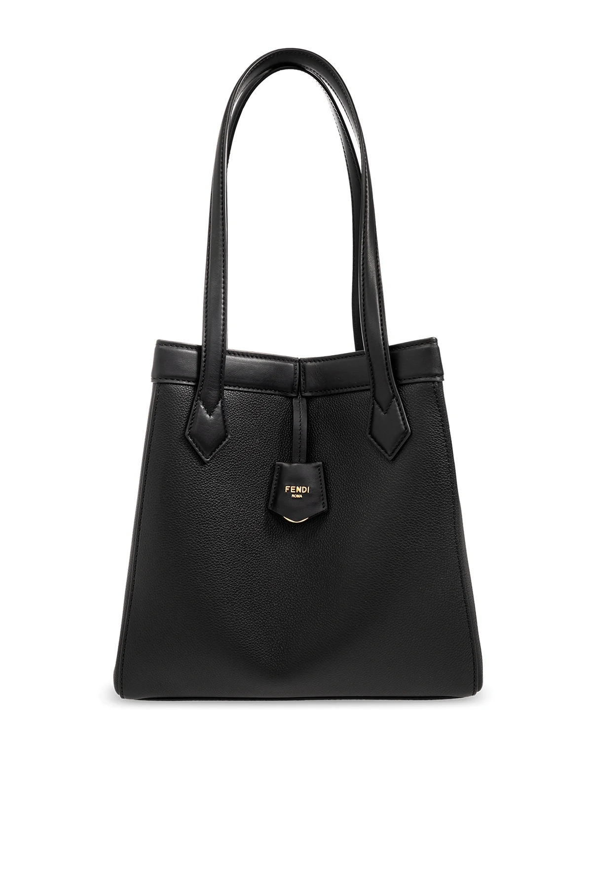 BLACK ‘Origami Medium’ shoulder bag