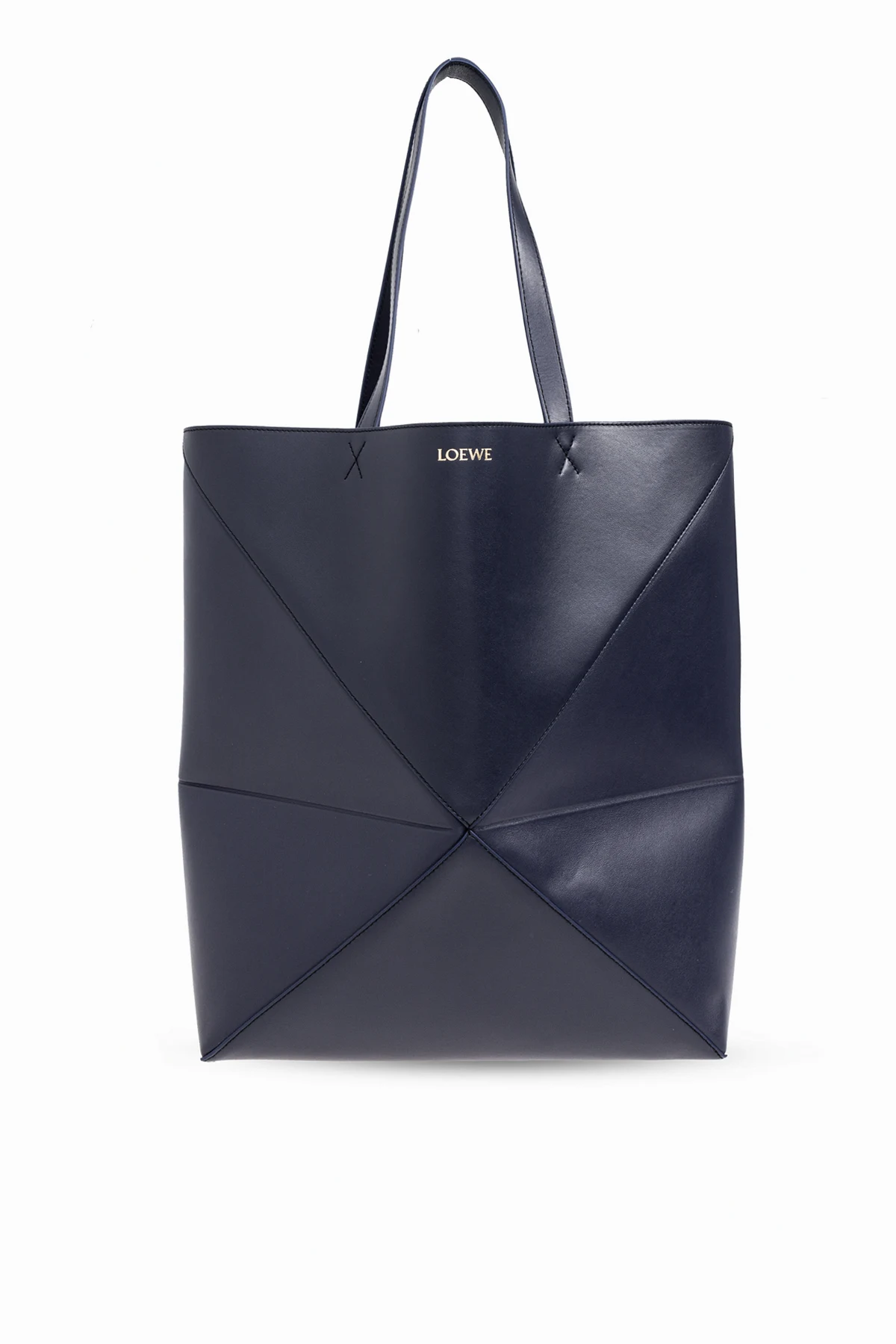 NAVY BLUE Loewe `Puzzle XL` shopper bag