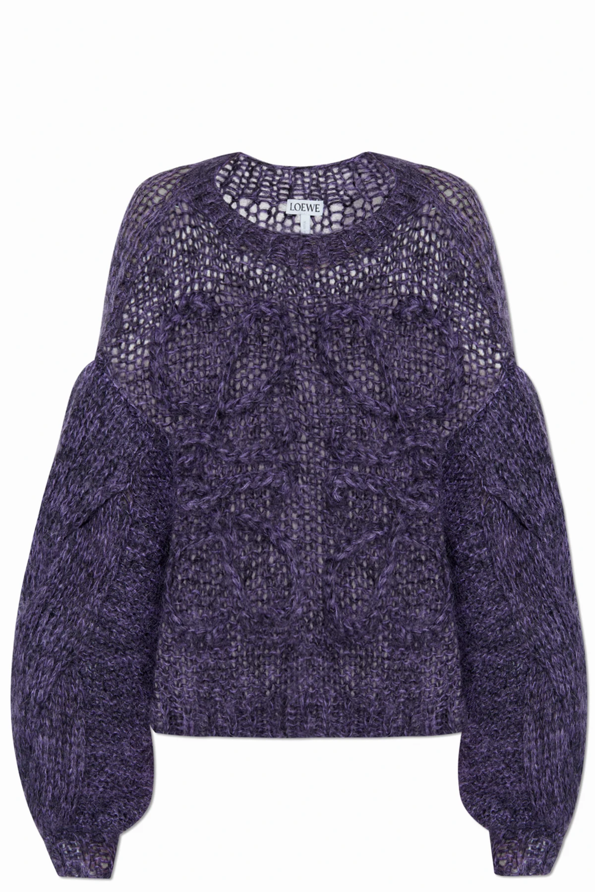 Sweter o luźnym kroju